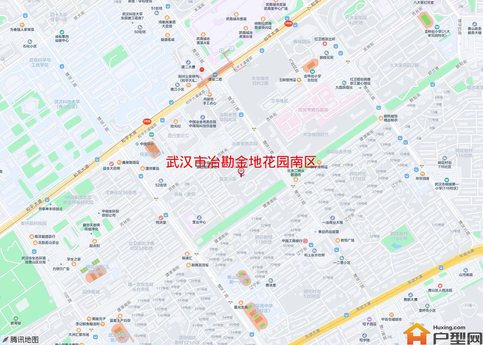 冶勘金地花园南区小区 - 户型网