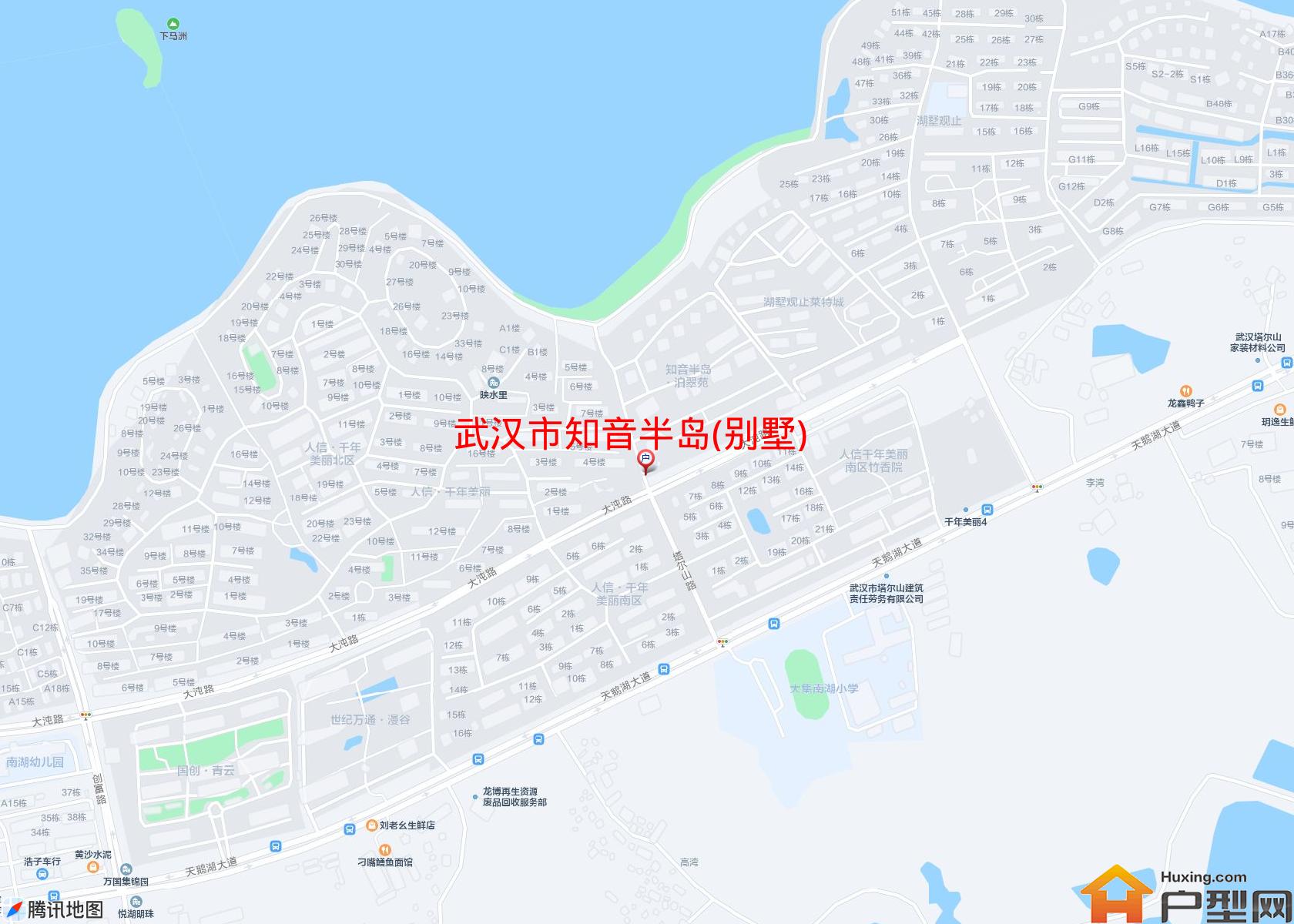 知音半岛(别墅)小区 - 户型网