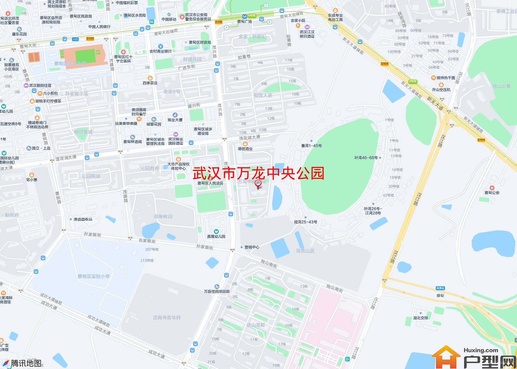 万龙中央公园小区 - 户型网