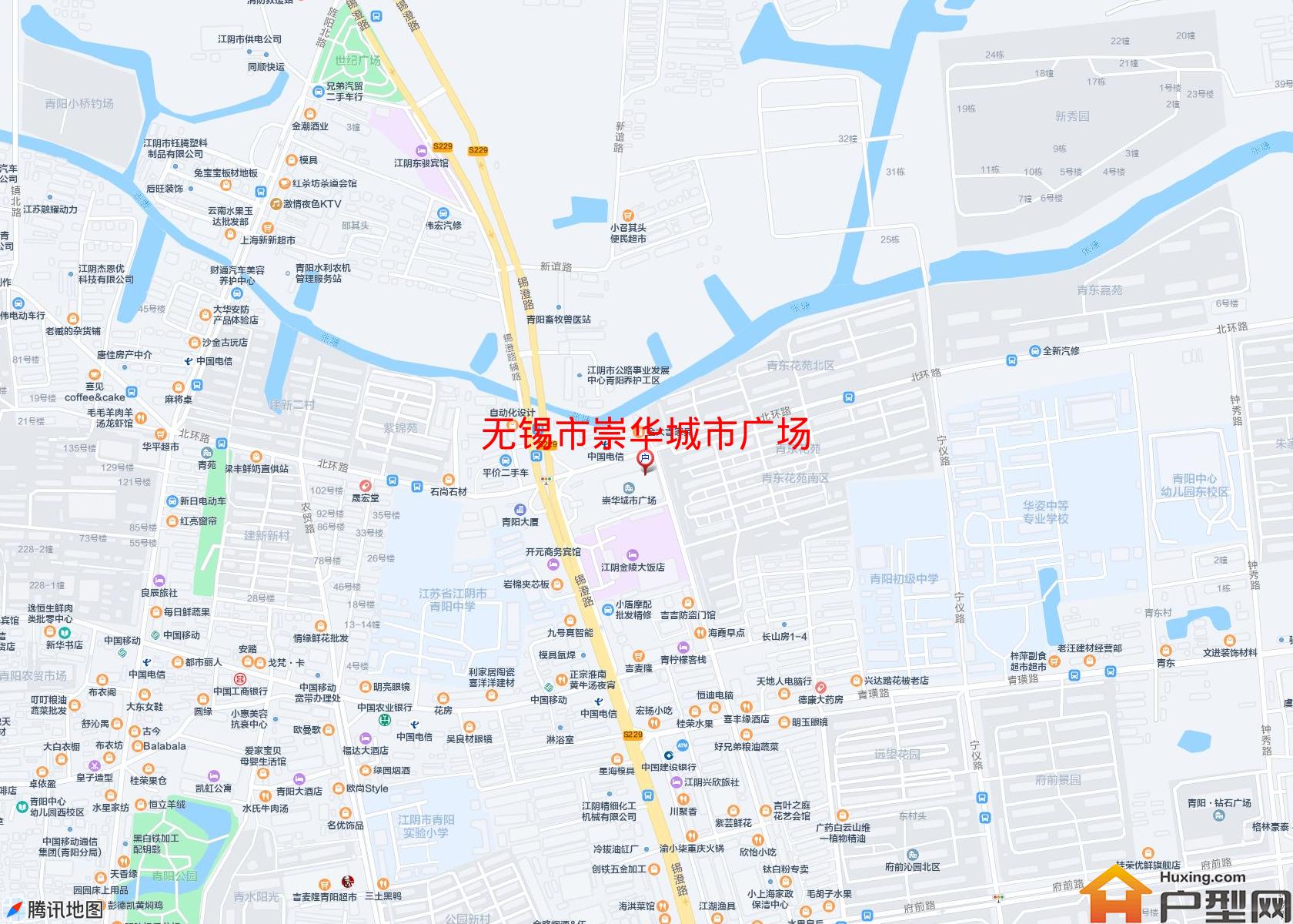 崇华城市广场小区 - 户型网