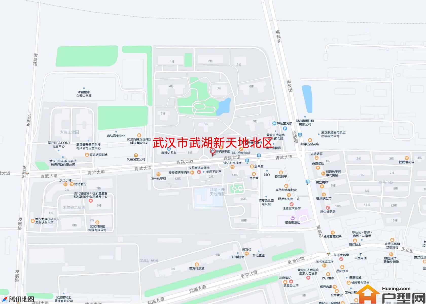 武湖新天地北区小区 - 户型网
