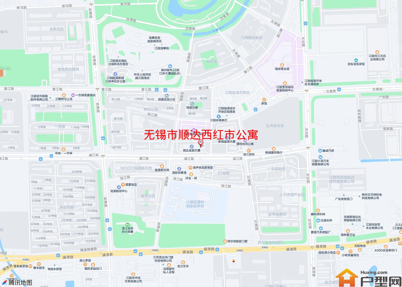 顺达西红市公寓小区 - 户型网