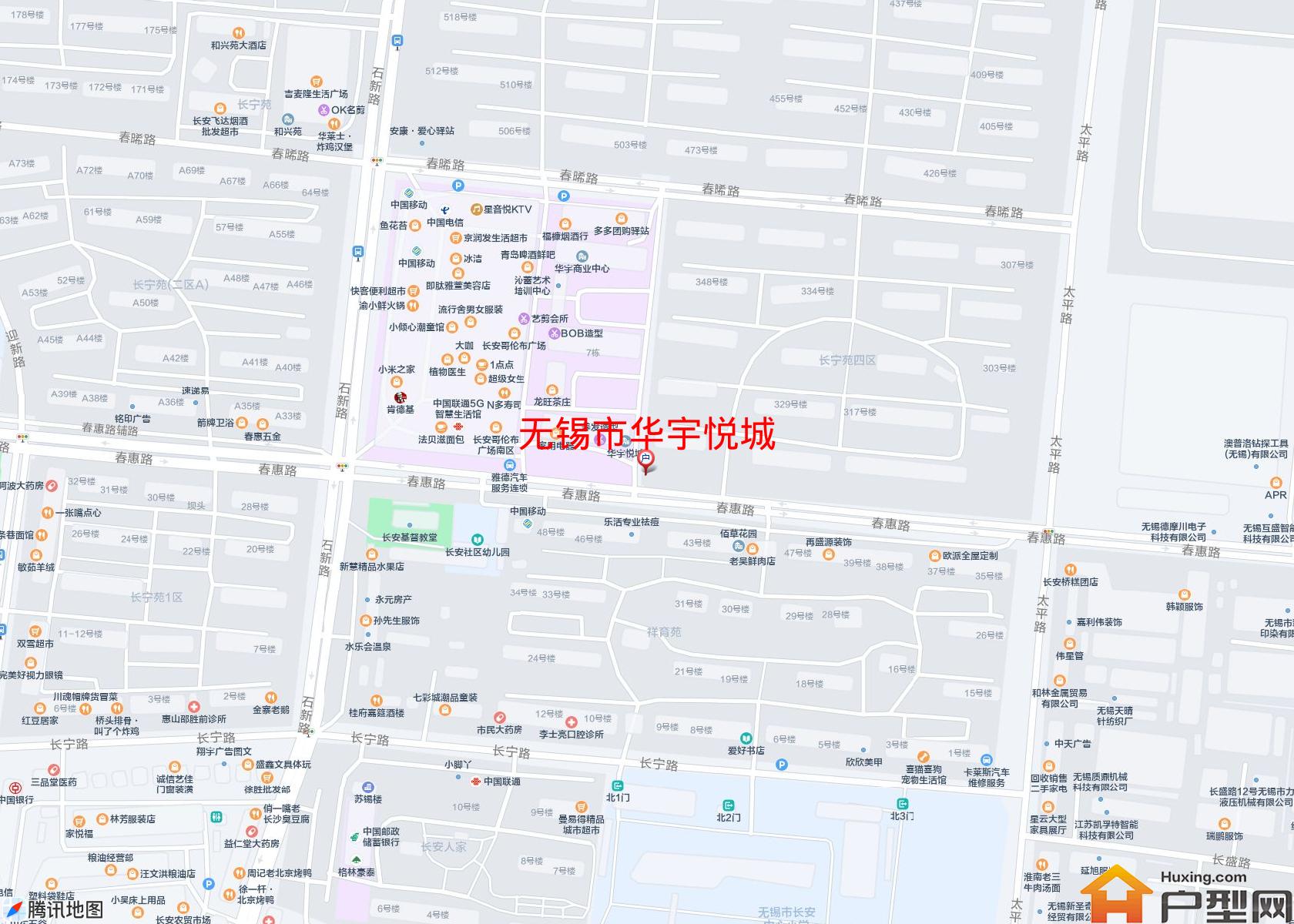 华宇悦城小区 - 户型网