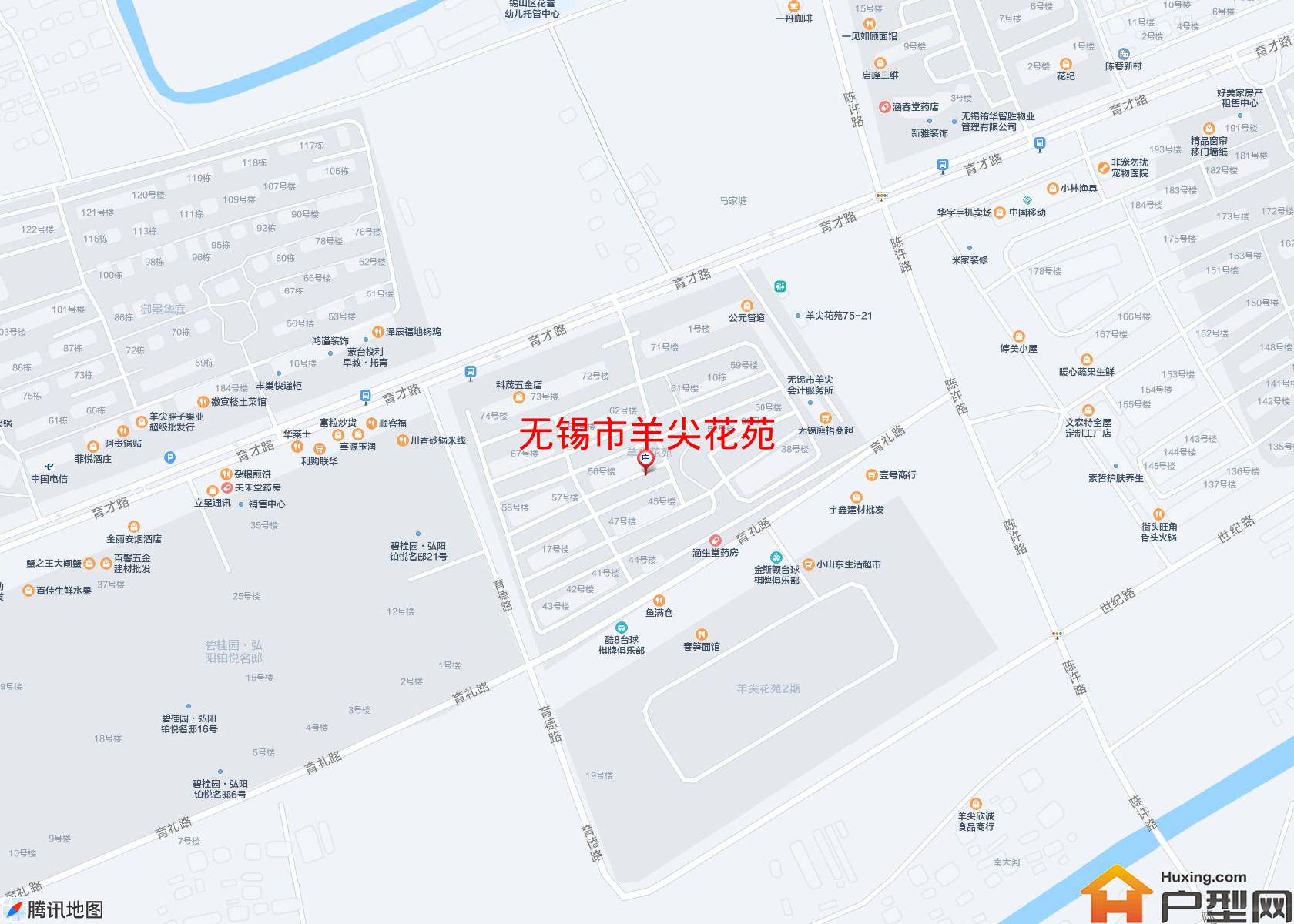 羊尖花苑小区 - 户型网