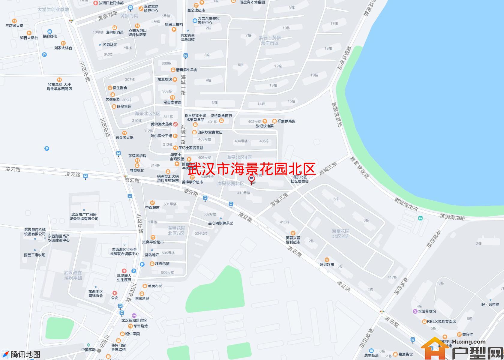 海景花园北区小区 - 户型网