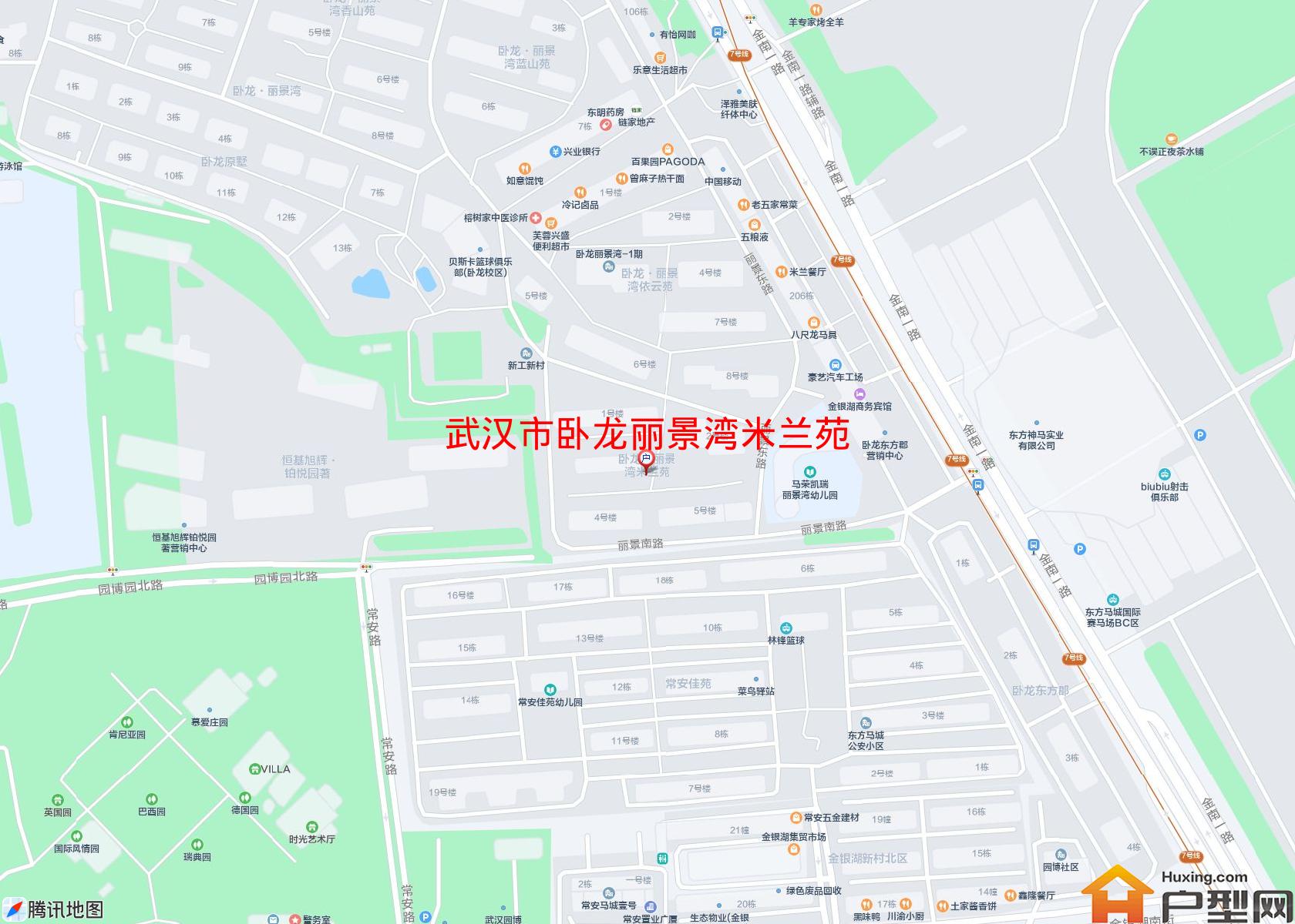 卧龙丽景湾米兰苑小区 - 户型网