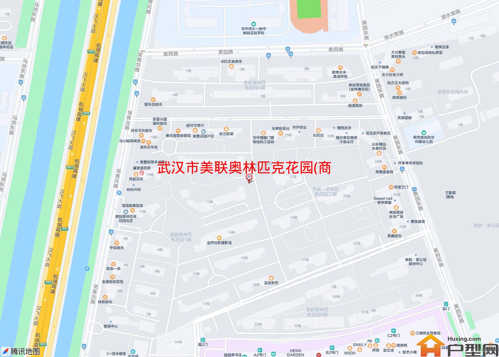 美联奥林匹克花园(商住楼)小区 - 户型网