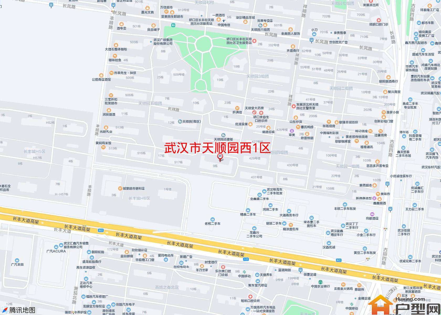 天顺园西1区小区 - 户型网