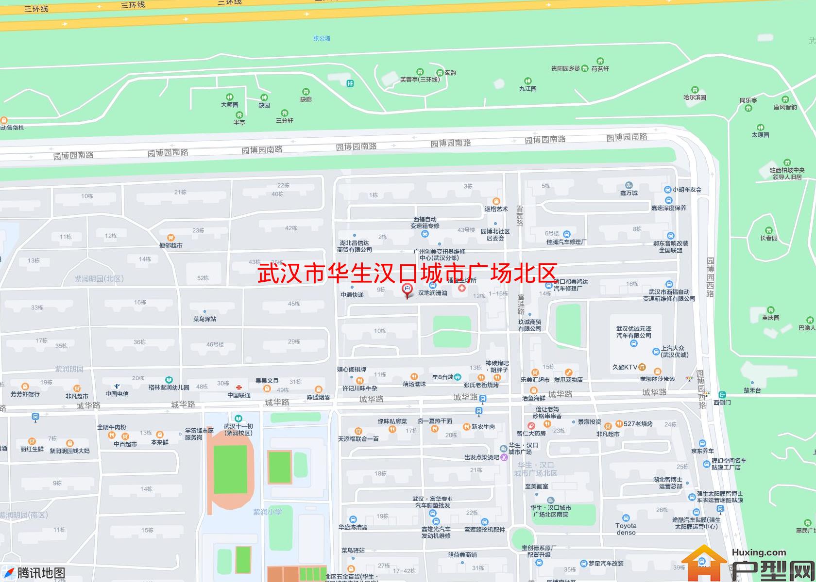华生汉口城市广场北区小区 - 户型网 华生汉口城市广场北区小区 - 户型网