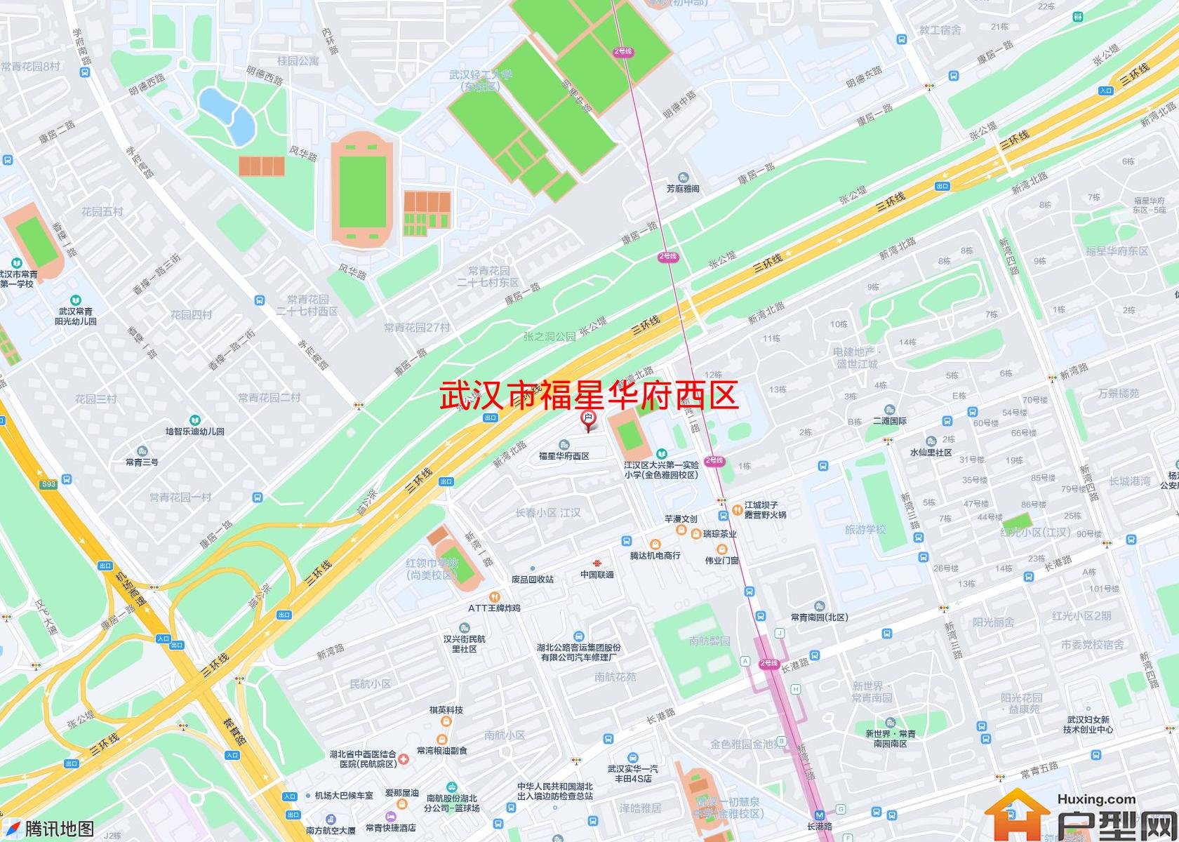 福星华府西区小区 - 户型网