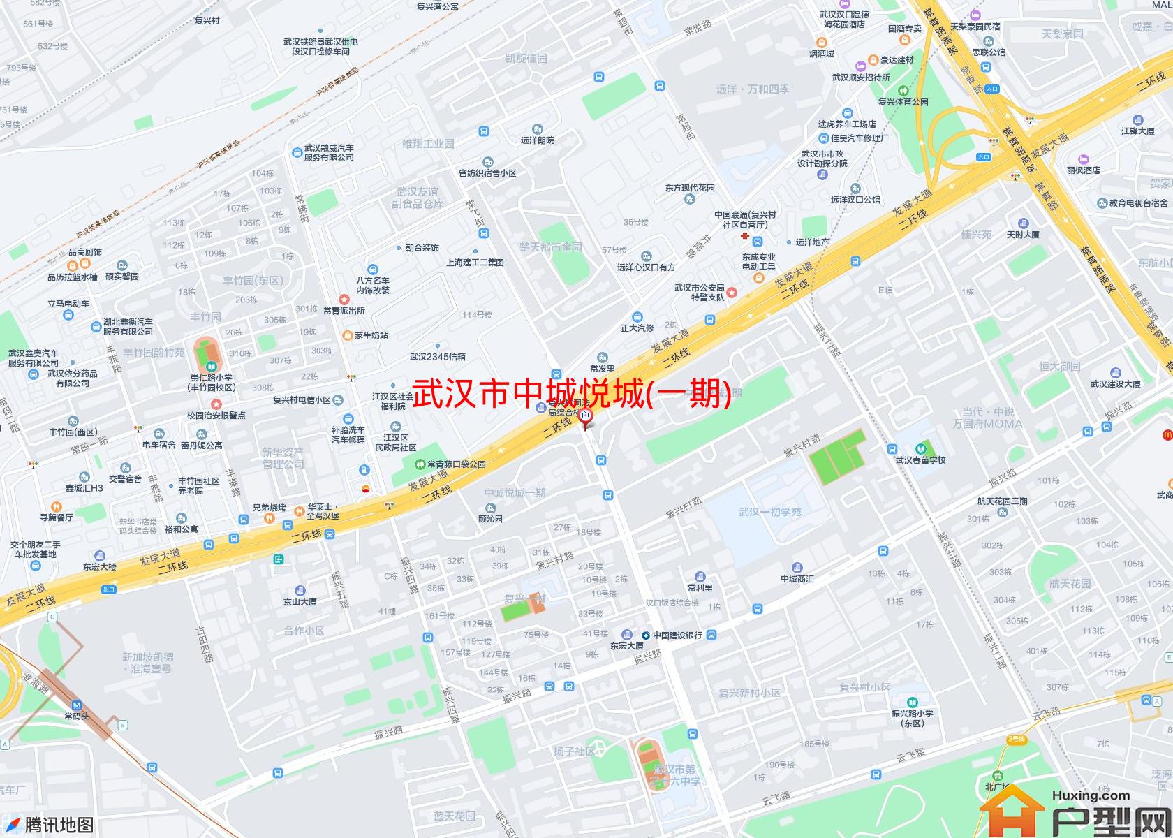 中城悦城(一期)小区 - 户型网