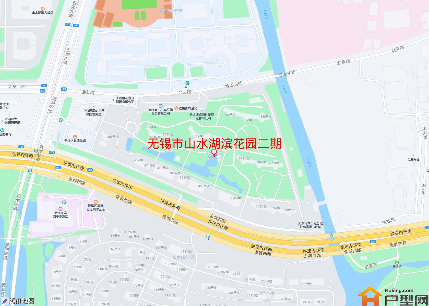 山水湖滨花园二期小区 - 户型网