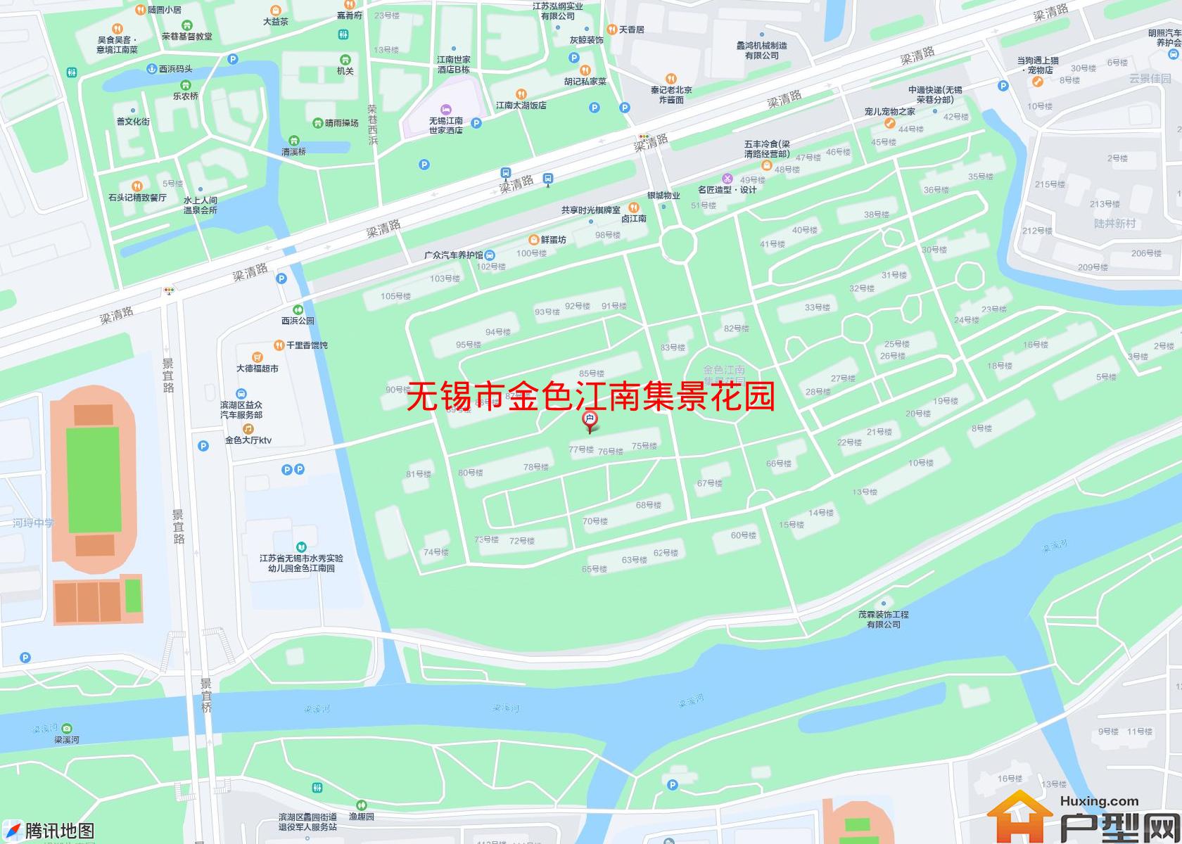 金色江南集景花园小区 - 户型网 金色江南集景花园小区 - 户型网