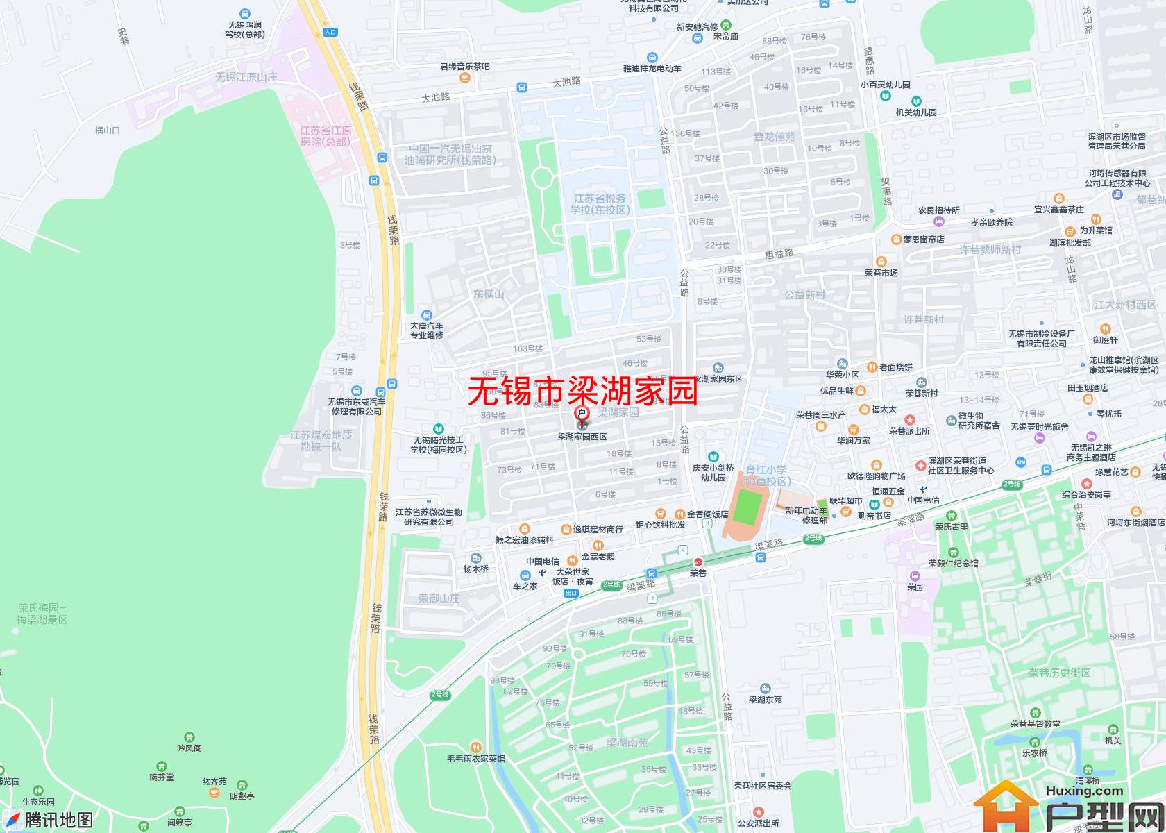 梁湖家园小区 - 户型网