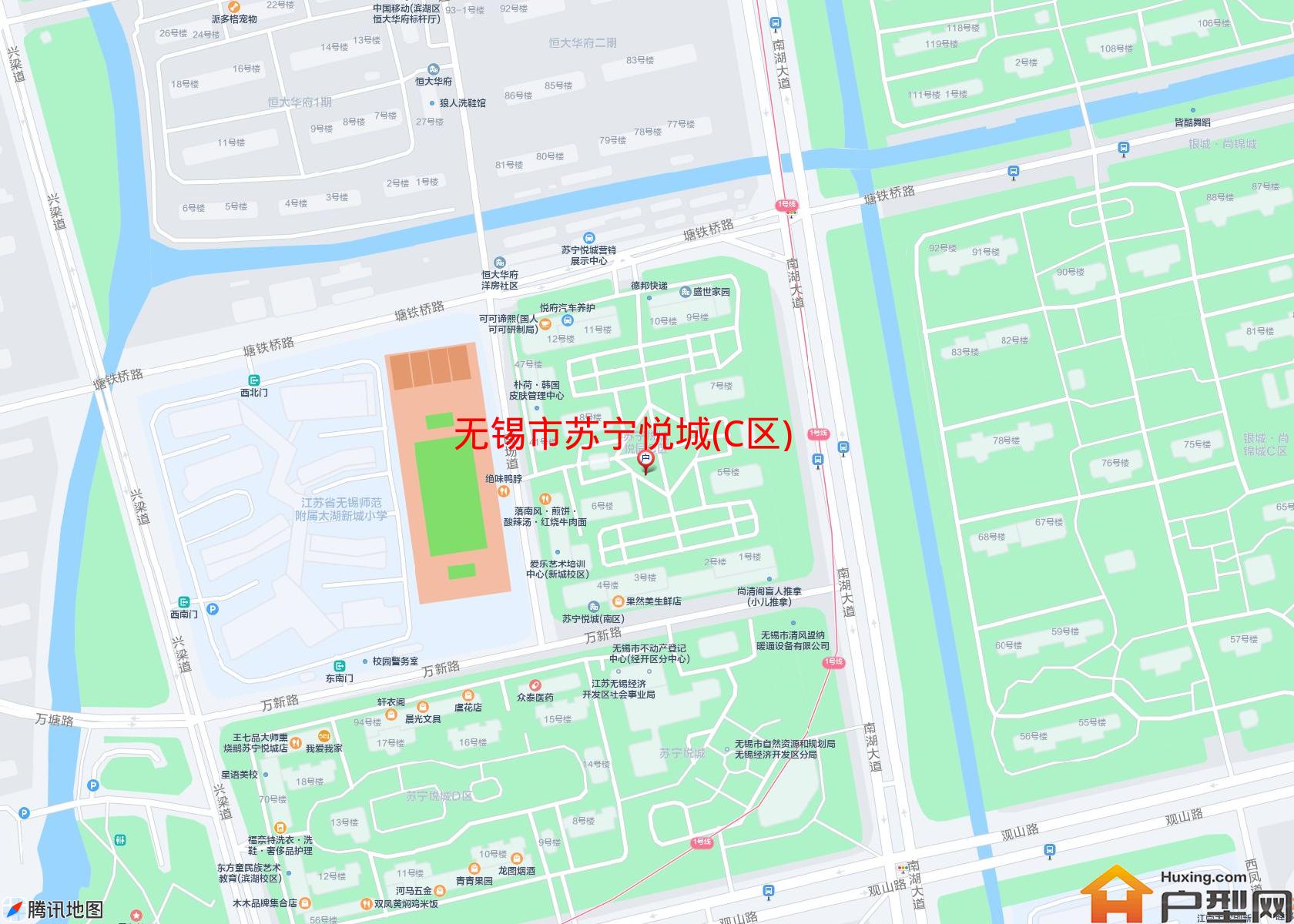 苏宁悦城(C区)小区 - 户型网