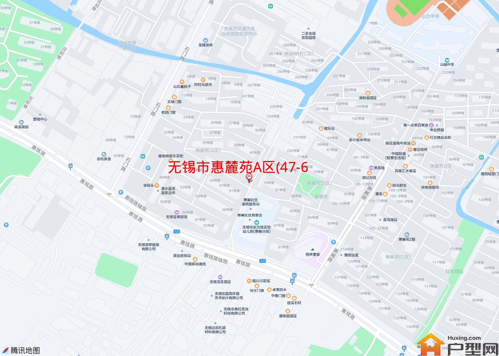 惠麓苑A区(47-62)小区 - 户型网