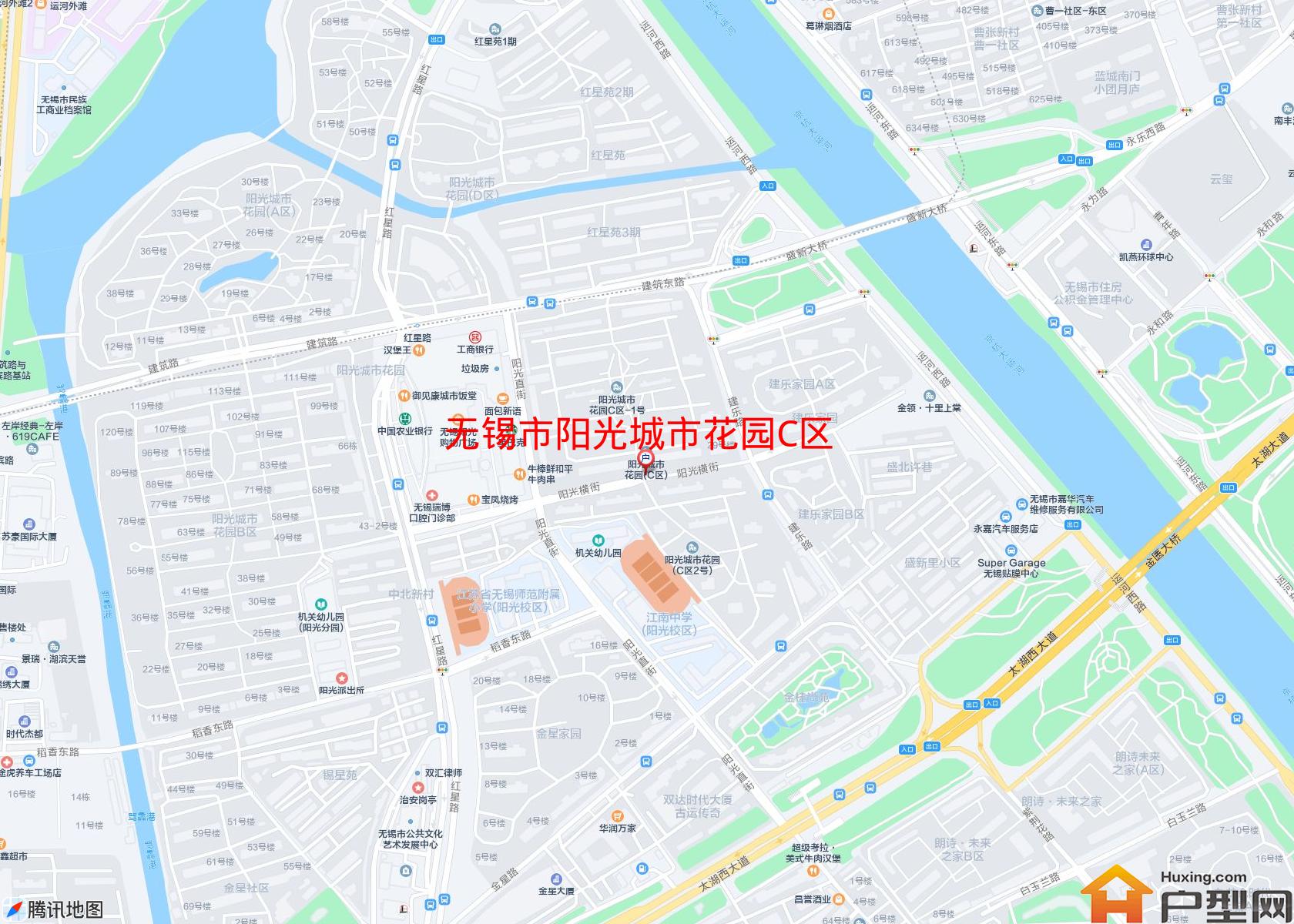 阳光城市花园C区小区 - 户型网