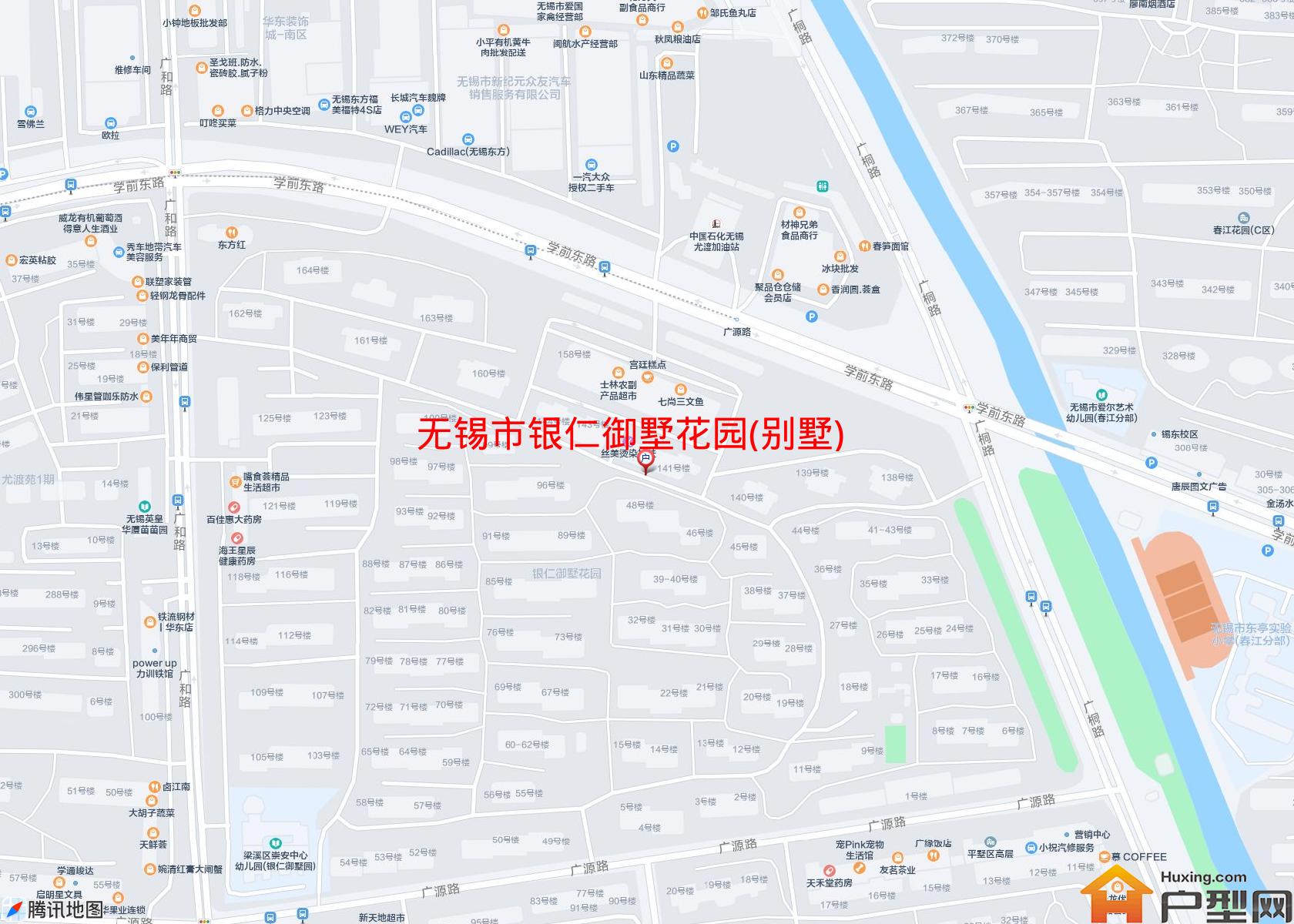 银仁御墅花园(别墅)小区 - 户型网