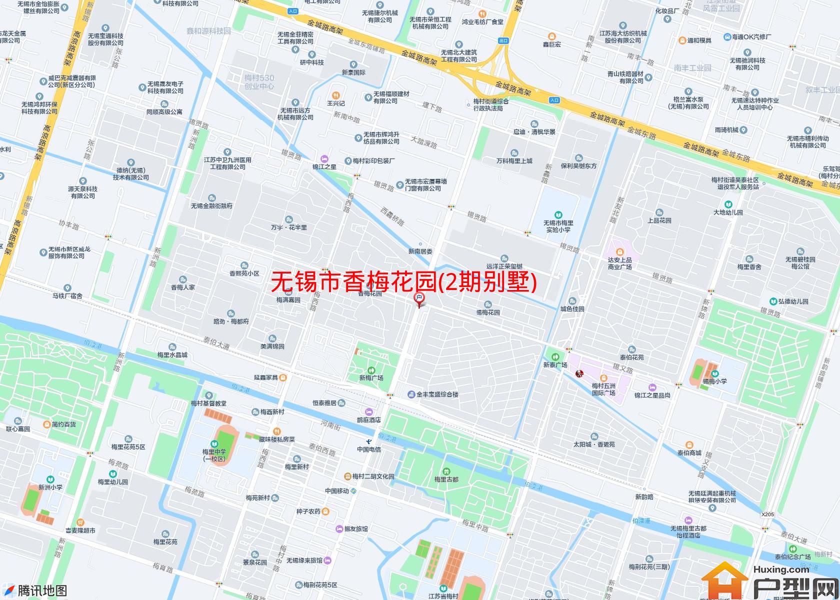 香梅花园(2期别墅)小区 - 户型网