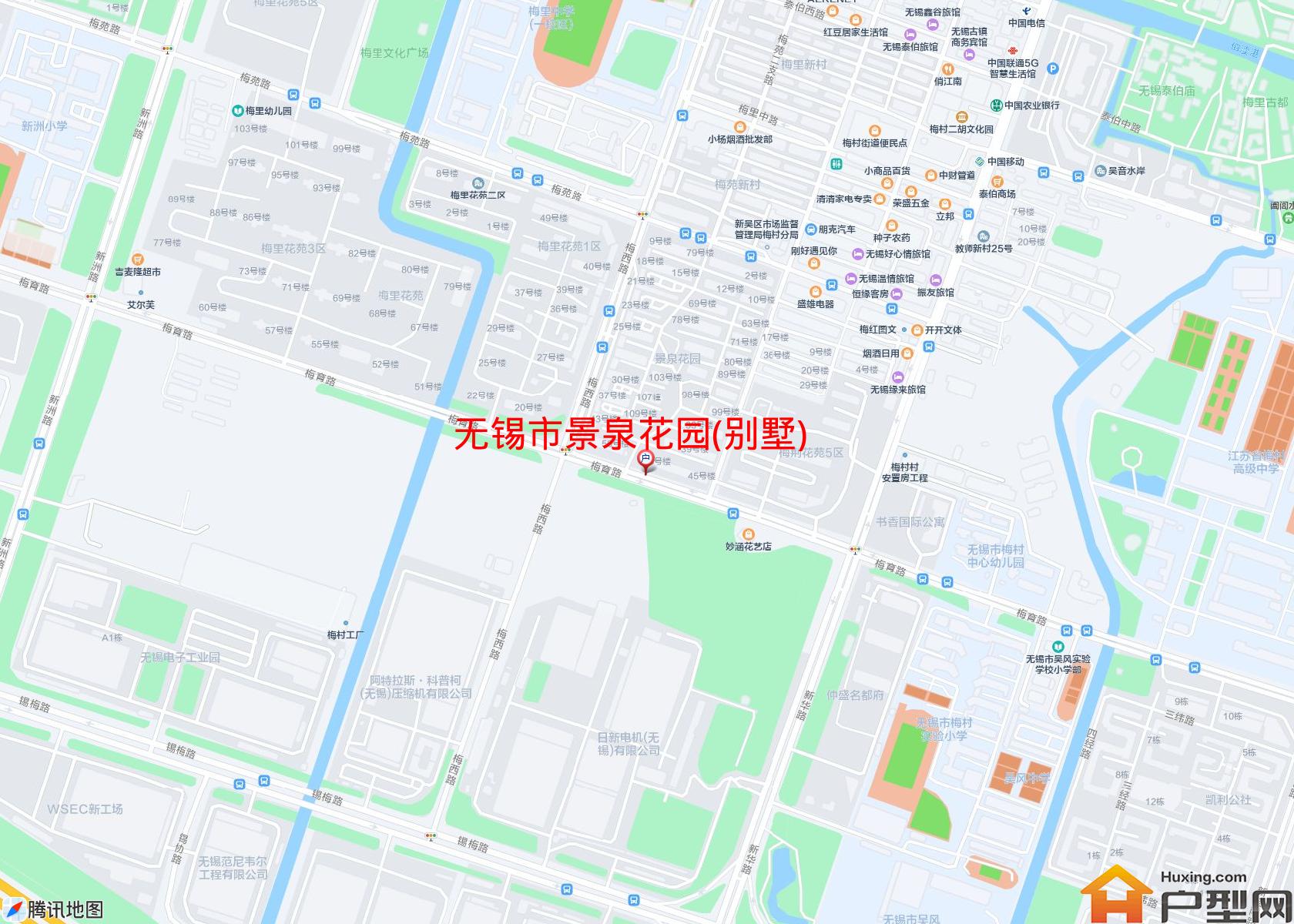 景泉花园(别墅)小区 - 户型网