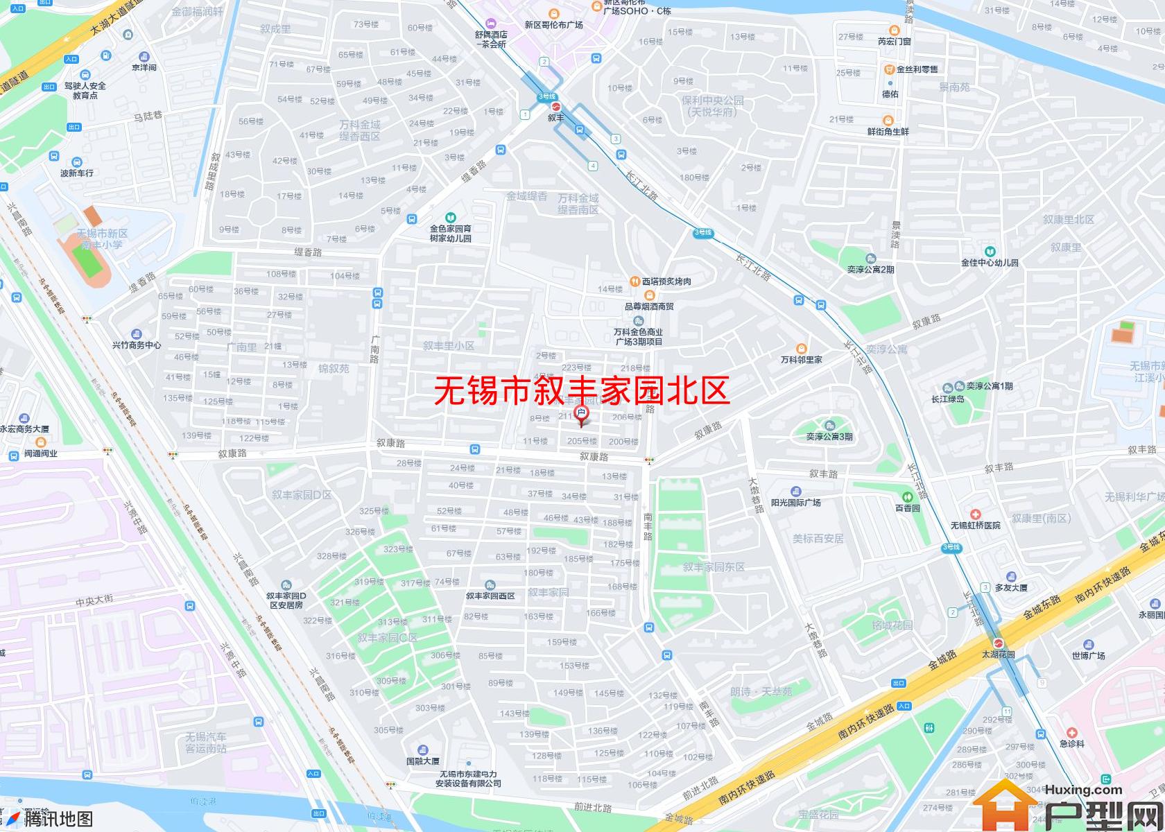 叙丰家园北区小区 - 户型网