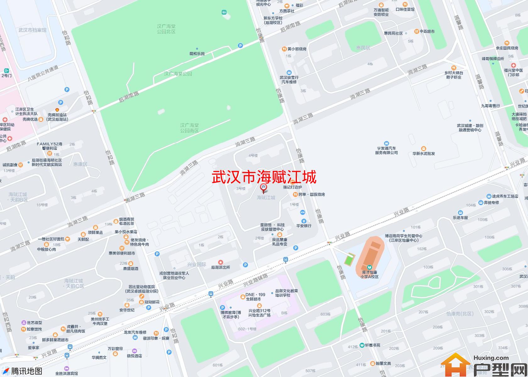 海赋江城小区 - 户型网