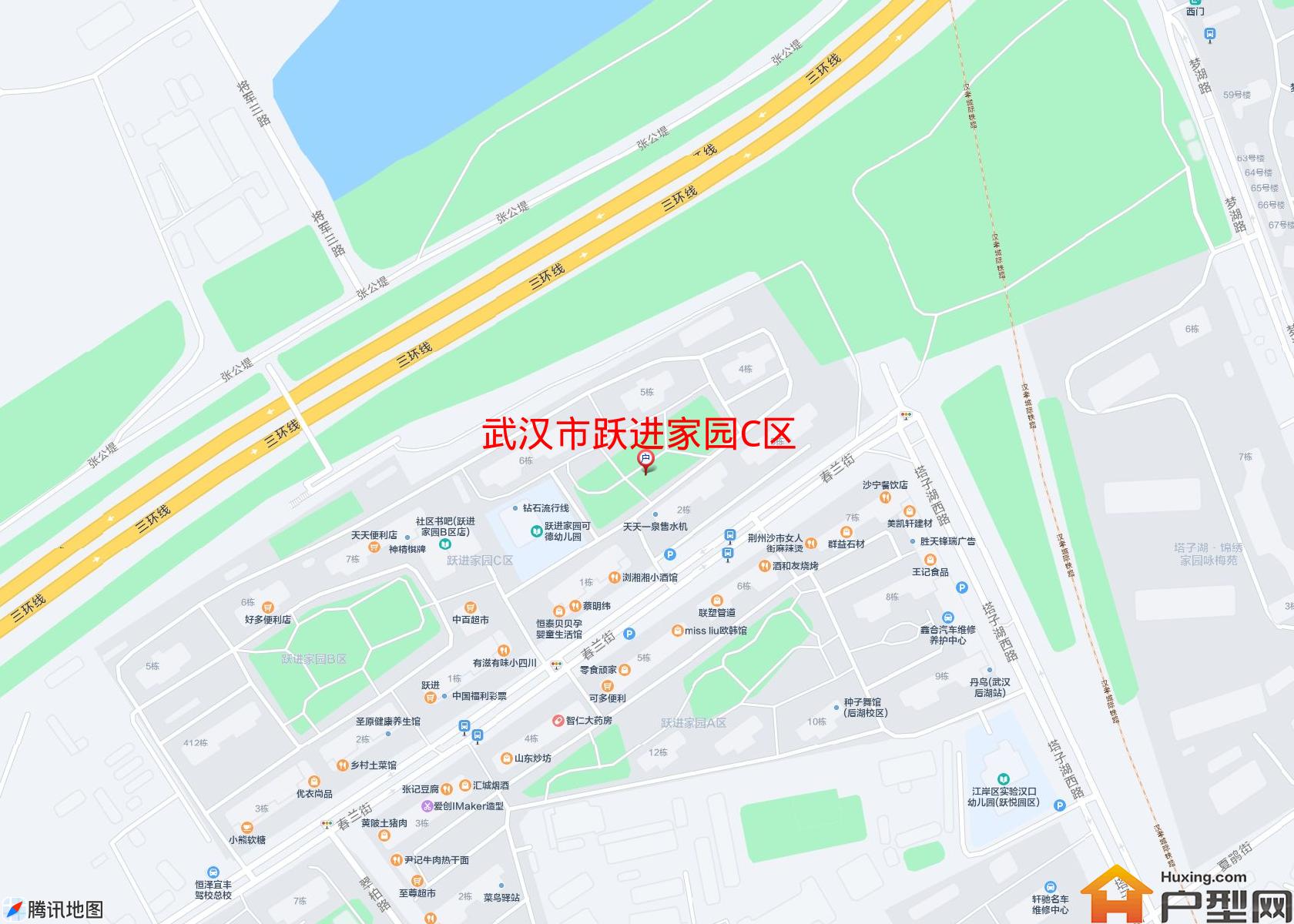 跃进家园C区小区 - 户型网