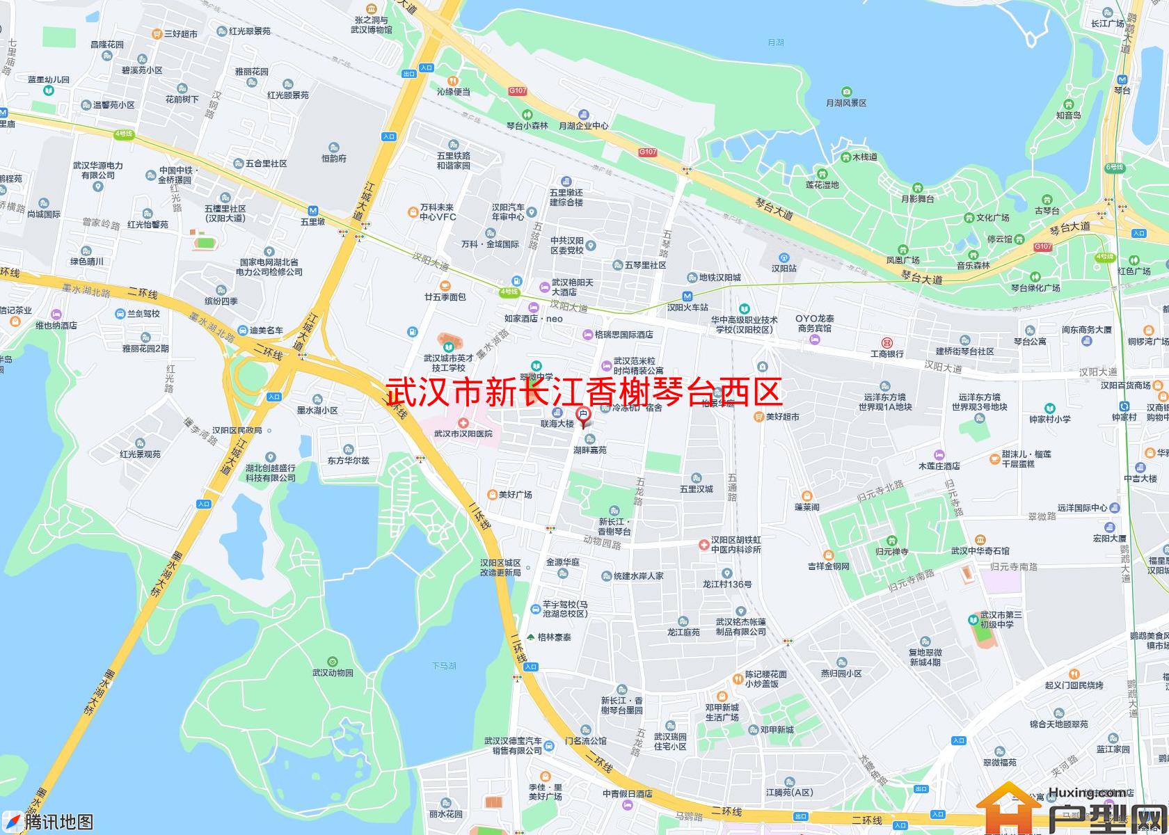 新长江香榭琴台西区小区 - 户型网