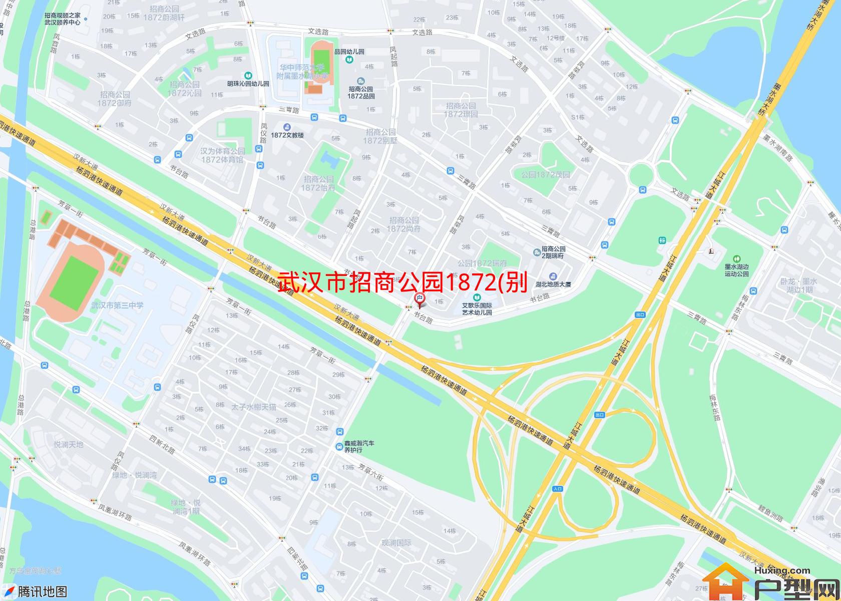 招商公园1872(别墅)小区 - 户型网 招商公园1872(别墅)小区 - 户型网