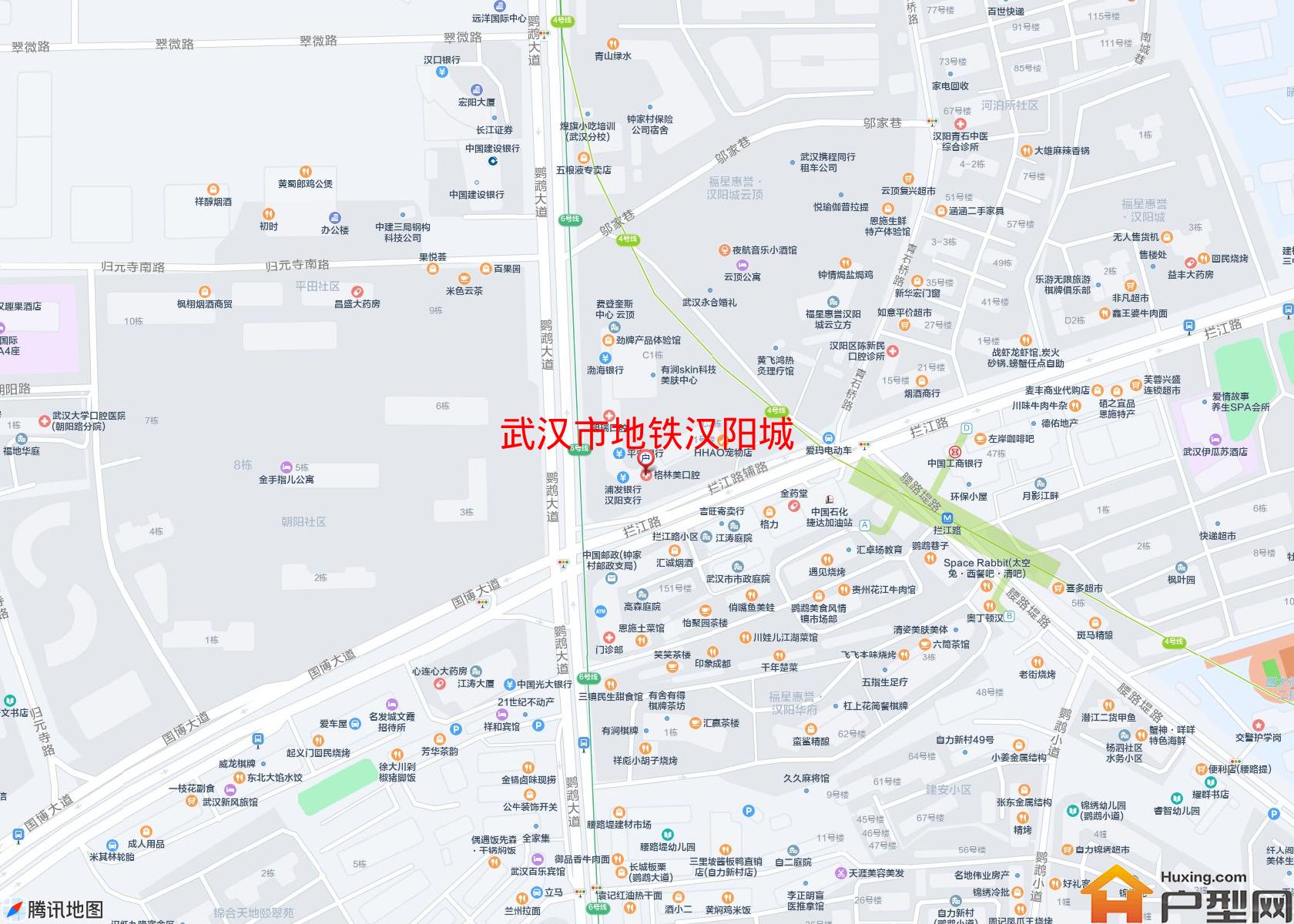 地铁汉阳城小区 - 户型网