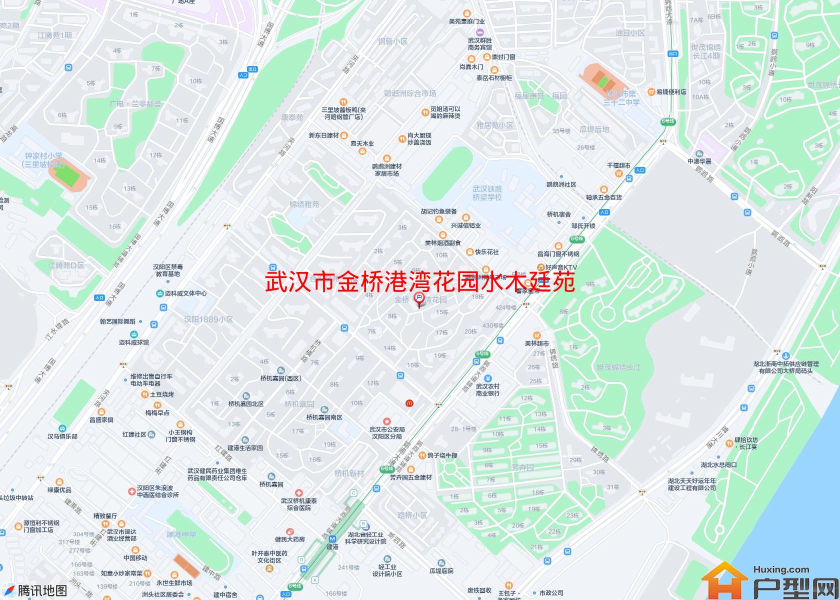 金桥港湾花园水木廷苑小区 - 户型网