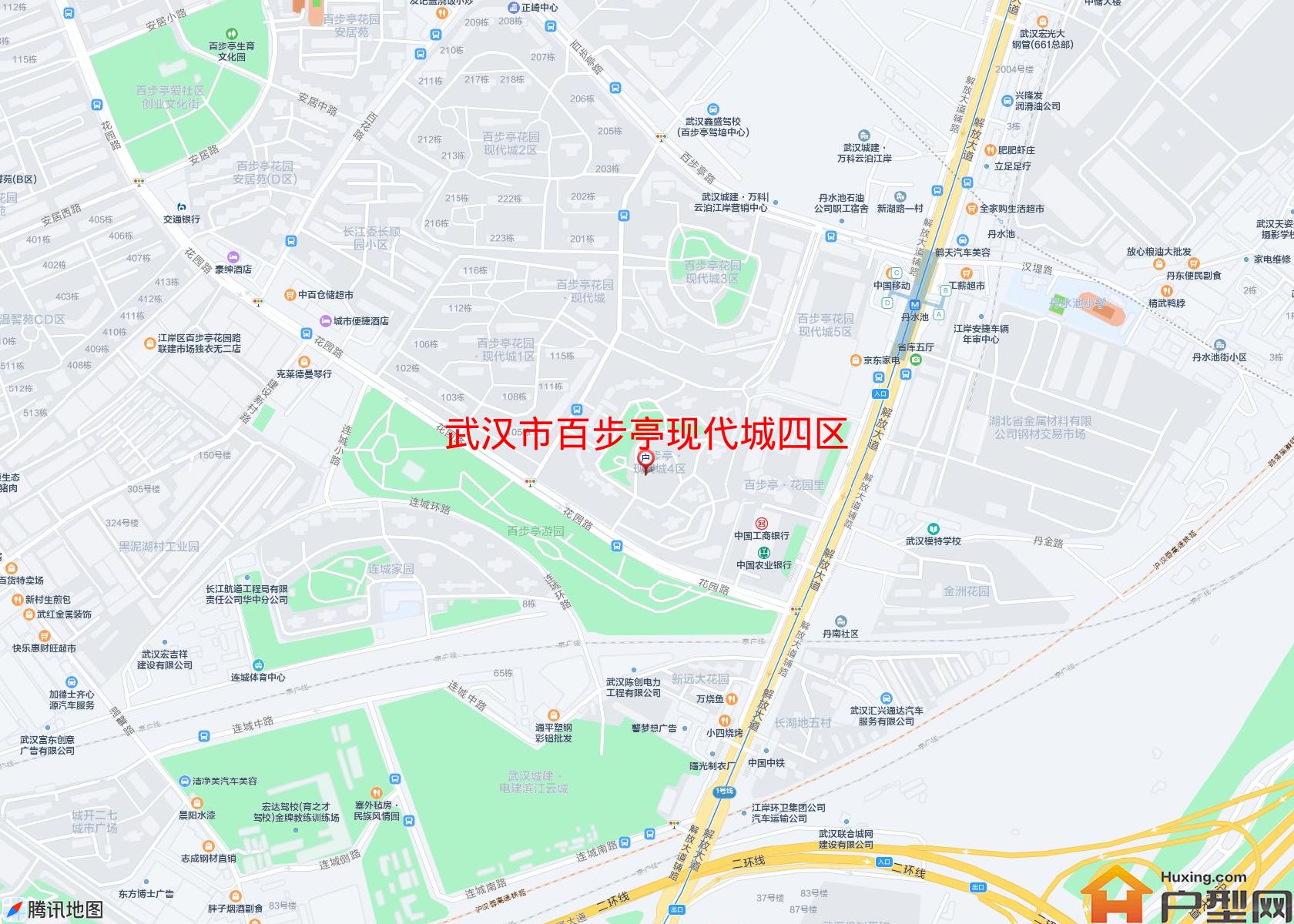 百步亭现代城四区小区 - 户型网 百步亭现代城四区小区 - 户型网