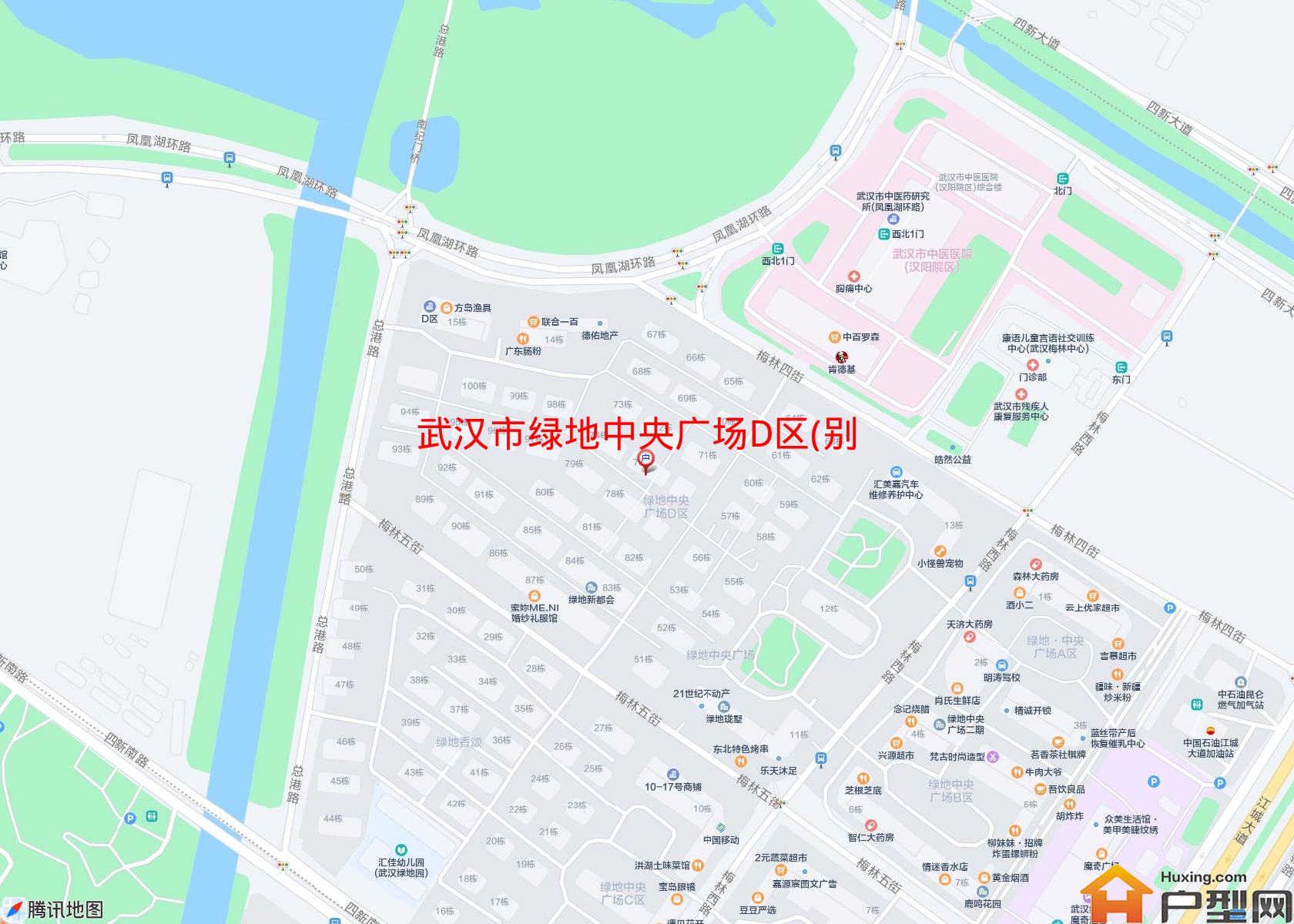 绿地中央广场D区(别墅)小区 - 户型网
