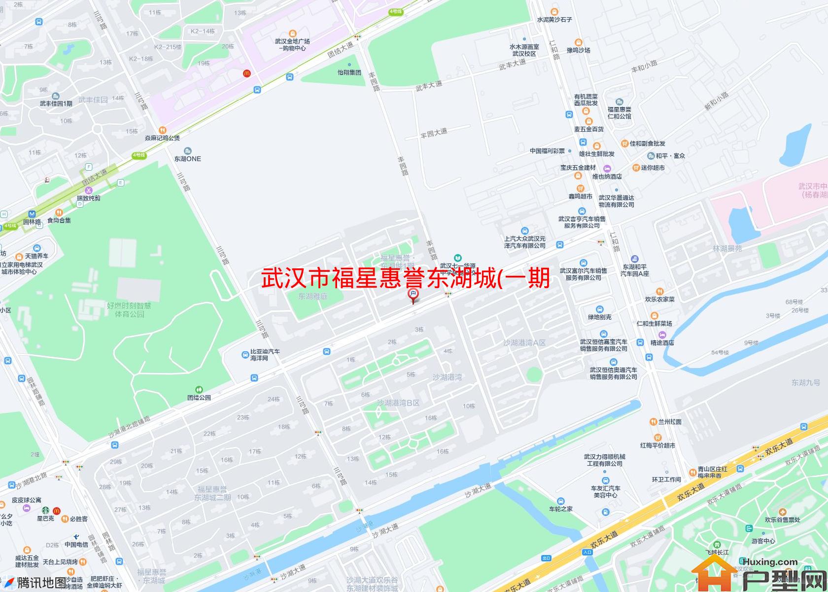 福星惠誉东湖城(一期)小区 - 户型网