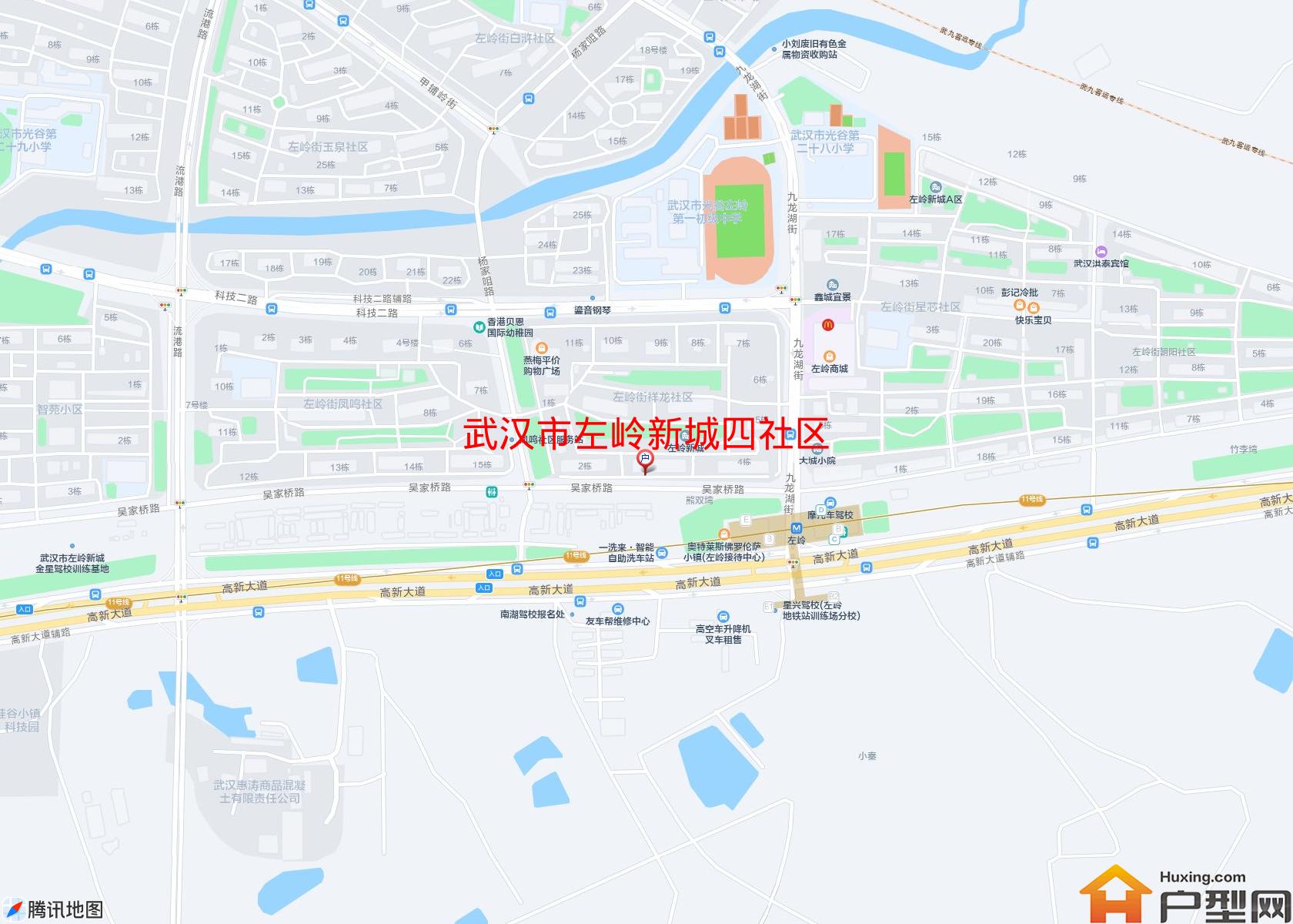 左岭新城四社区小区 - 户型网
