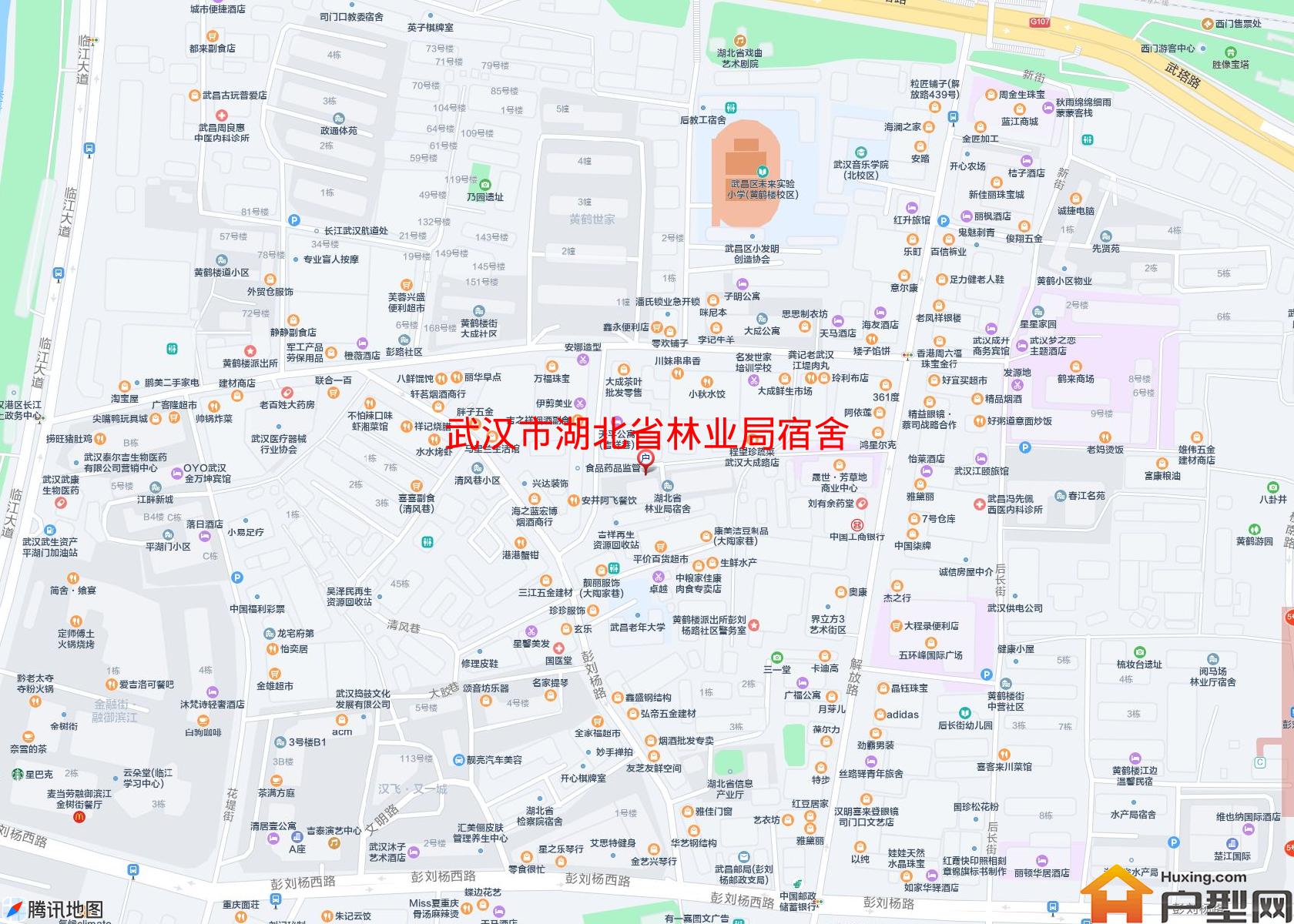 湖北省林业局宿舍小区 - 户型网