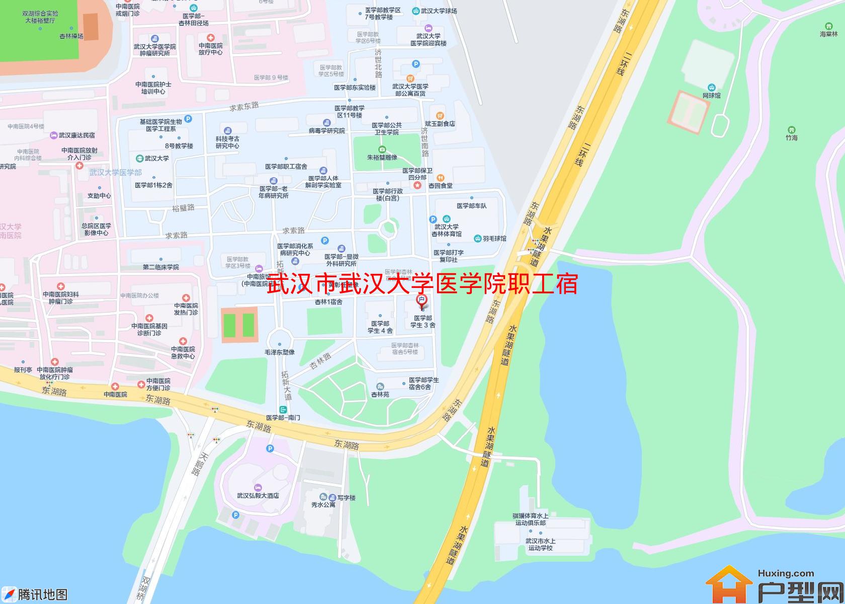 武汉大学医学院职工宿舍小区 - 户型网
