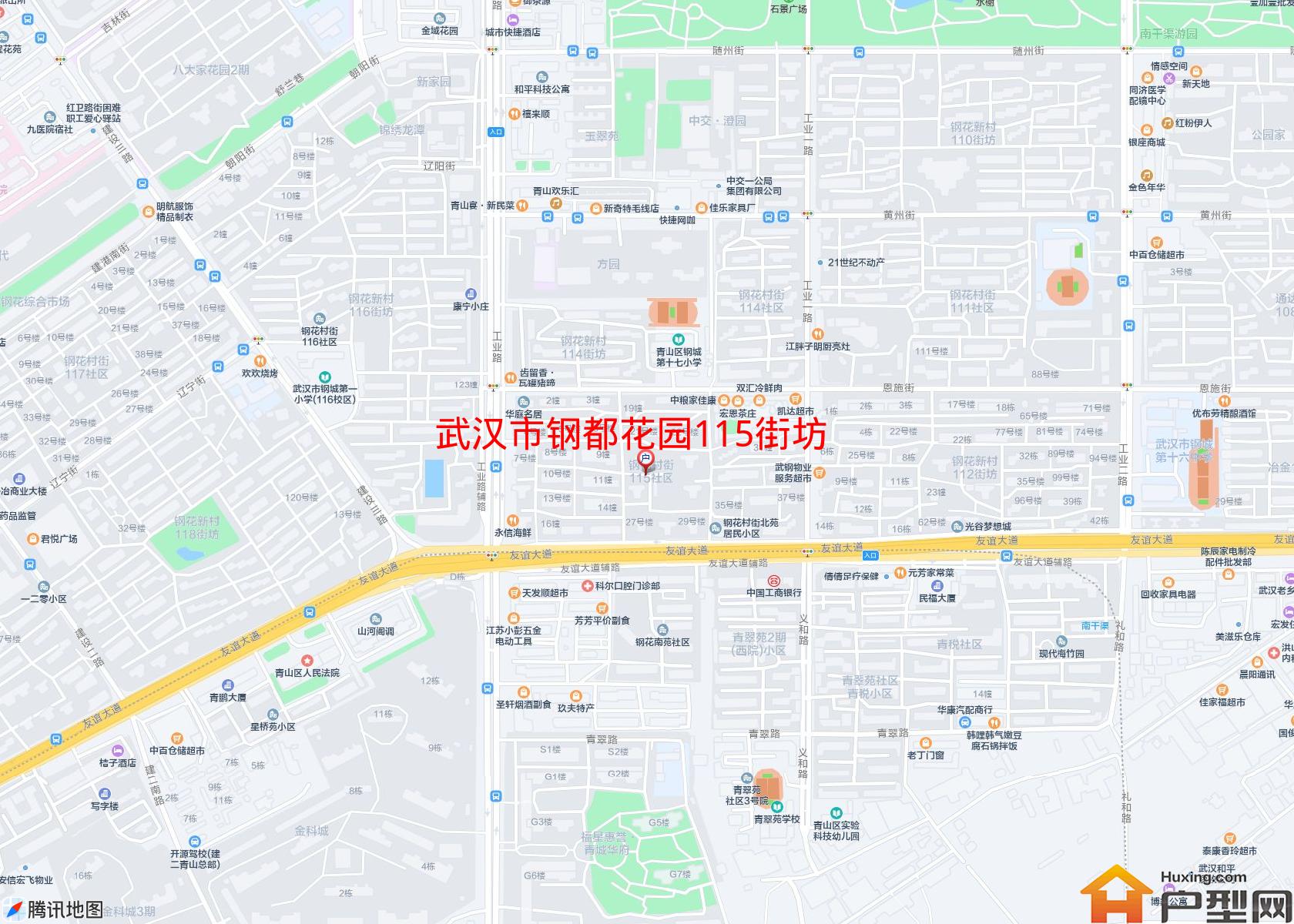 钢都花园115街坊小区 - 户型网