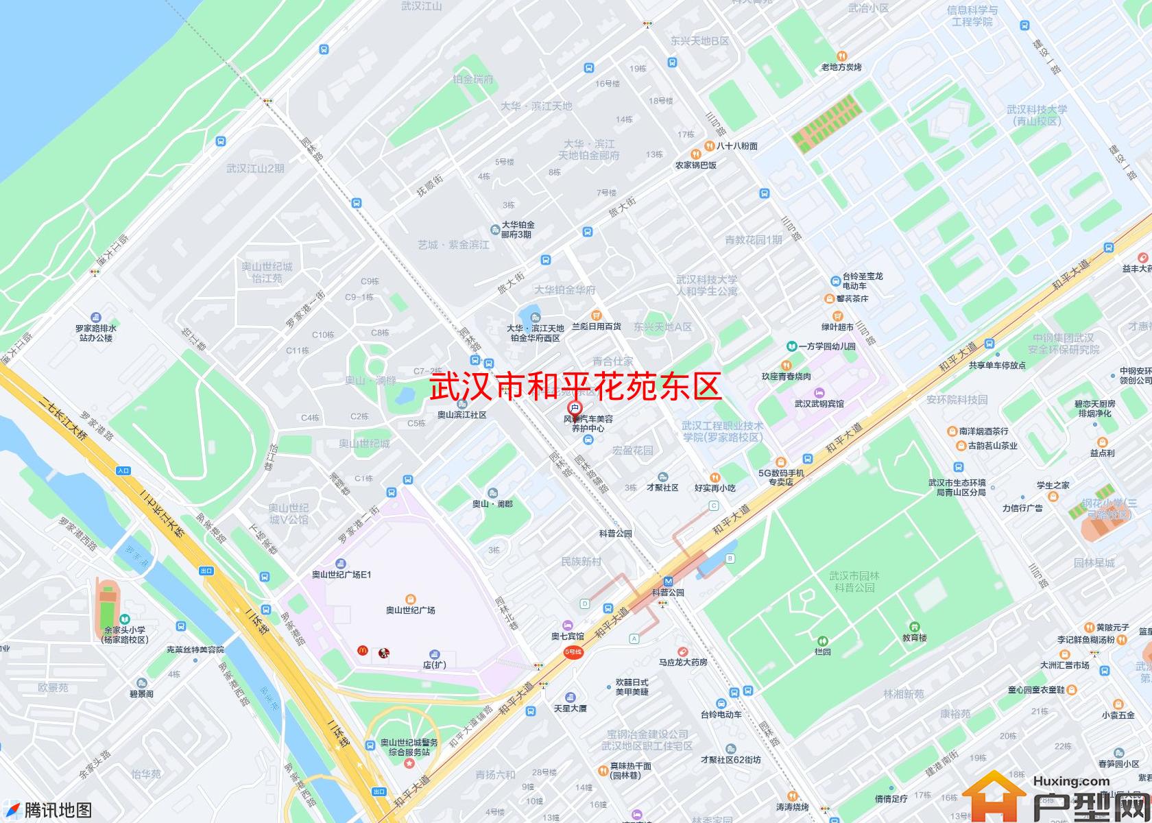 和平花苑东区小区 - 户型网