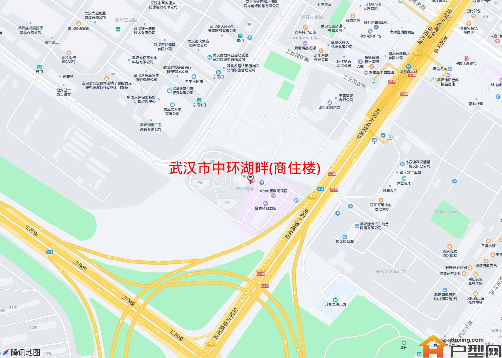 中环湖畔(商住楼)小区 - 户型网