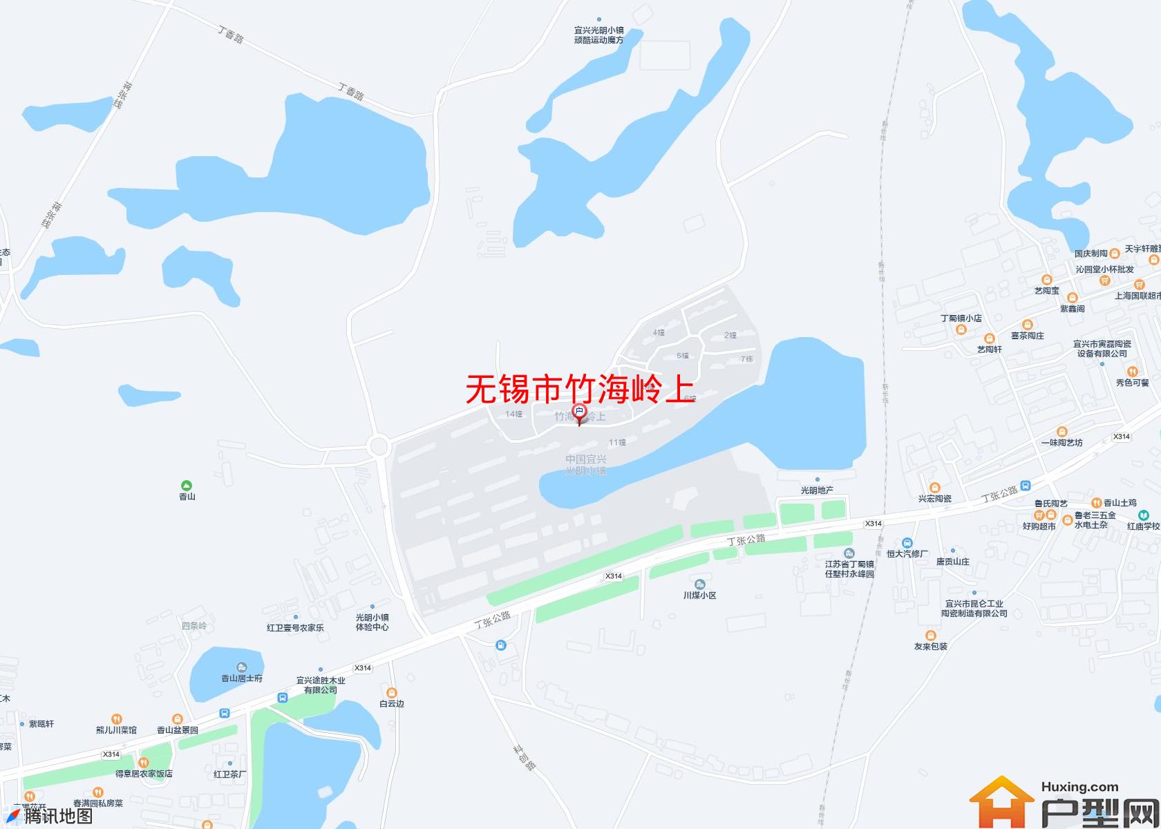 竹海岭上小区 - 户型网
