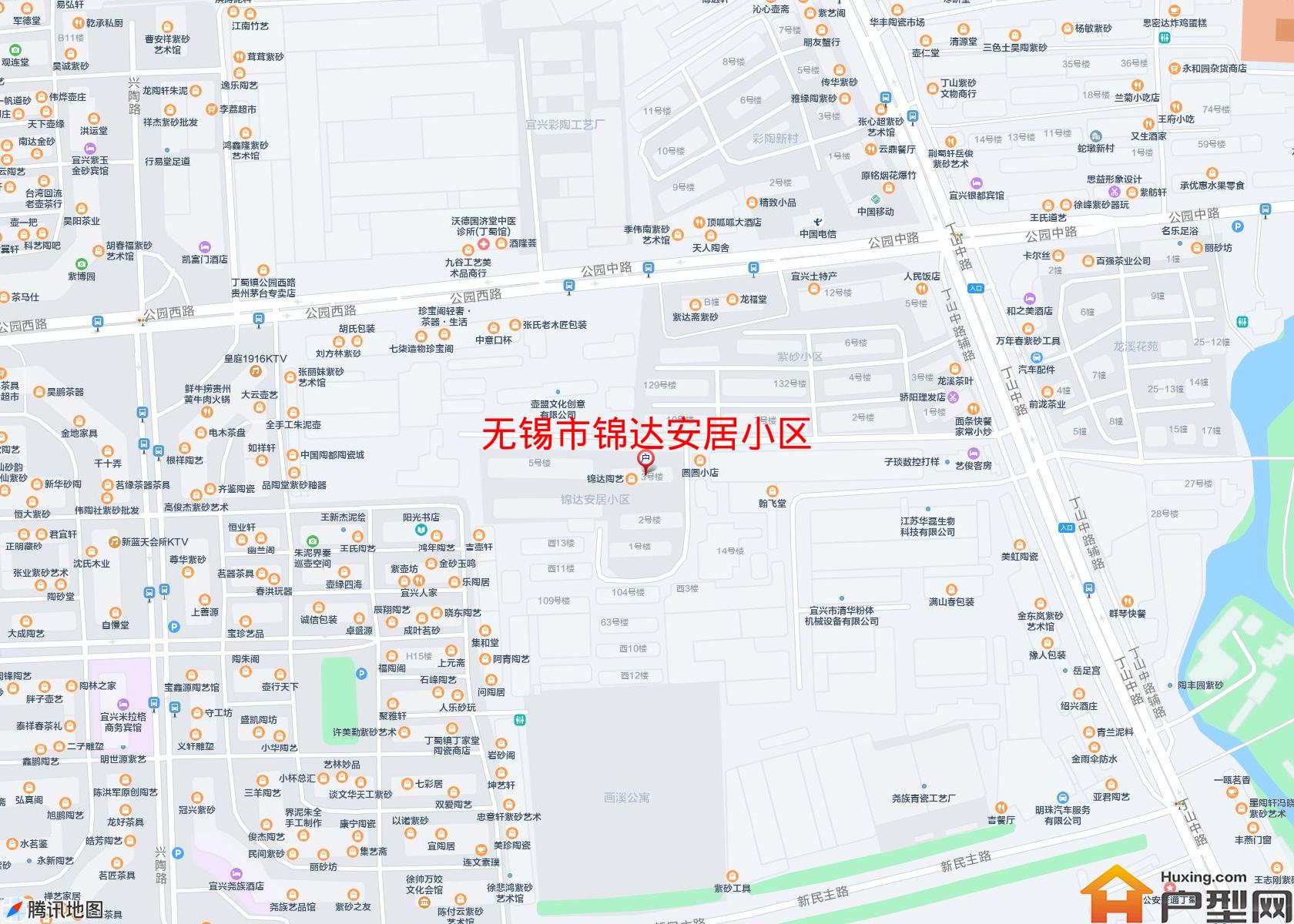 锦达安居小区小区 - 户型网