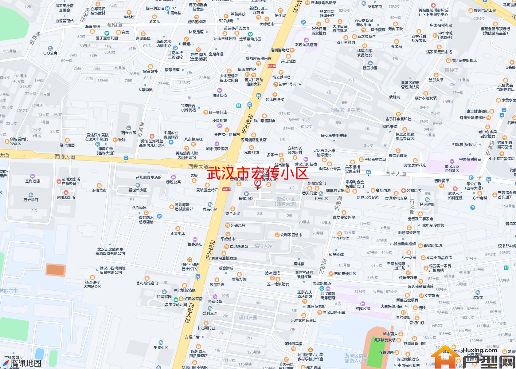 宏传小区小区 - 户型网