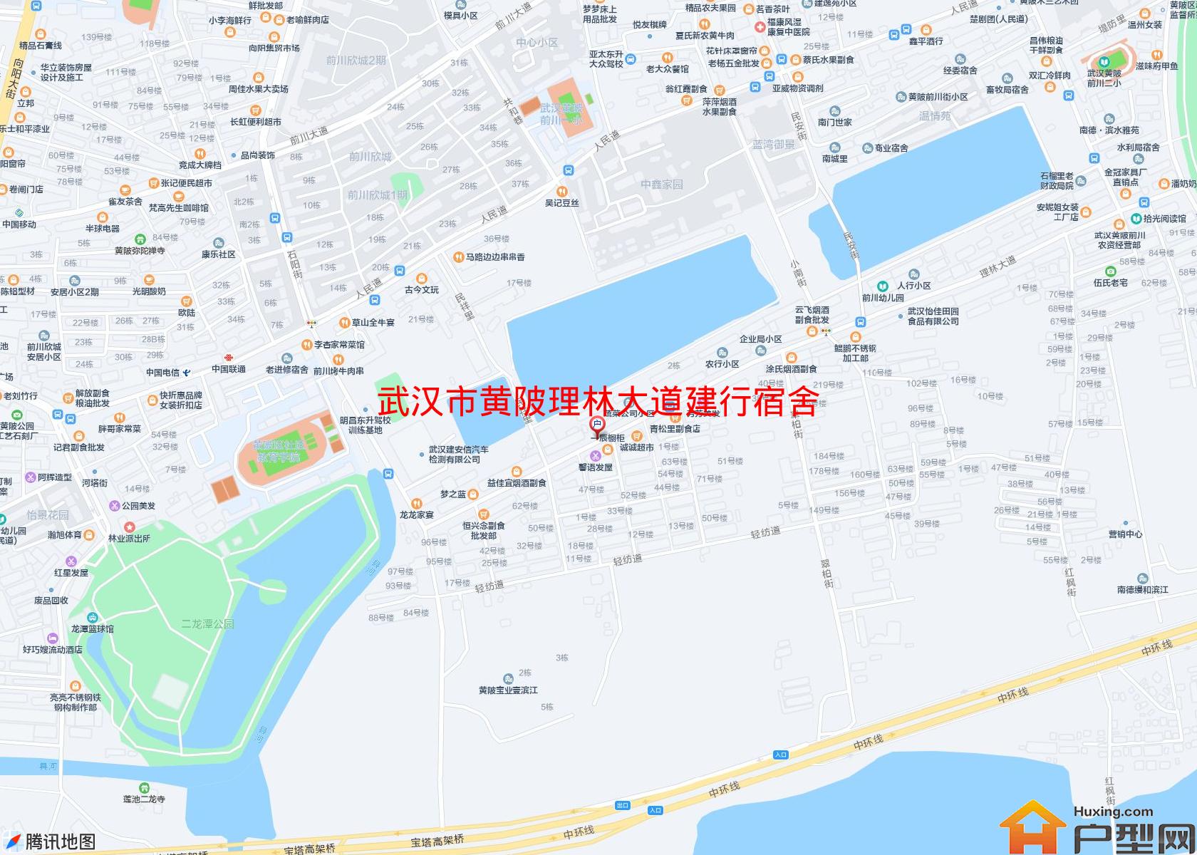 黄陂理林大道建行宿舍小区 - 户型网
