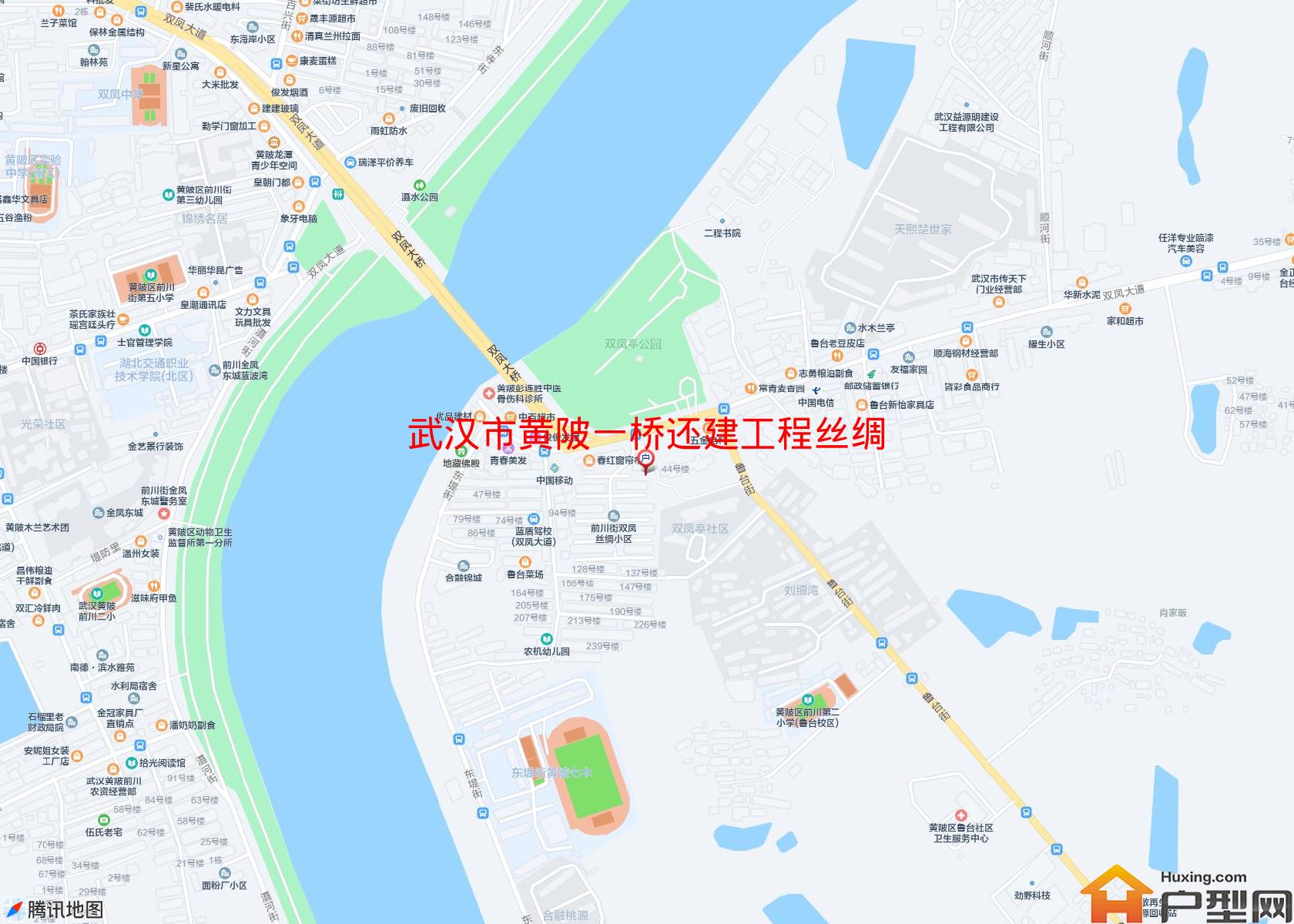 黄陂一桥还建工程丝绸小区小区 - 户型网