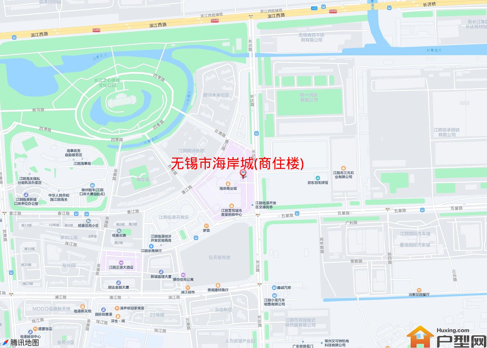 海岸城(商住楼)小区 - 户型网