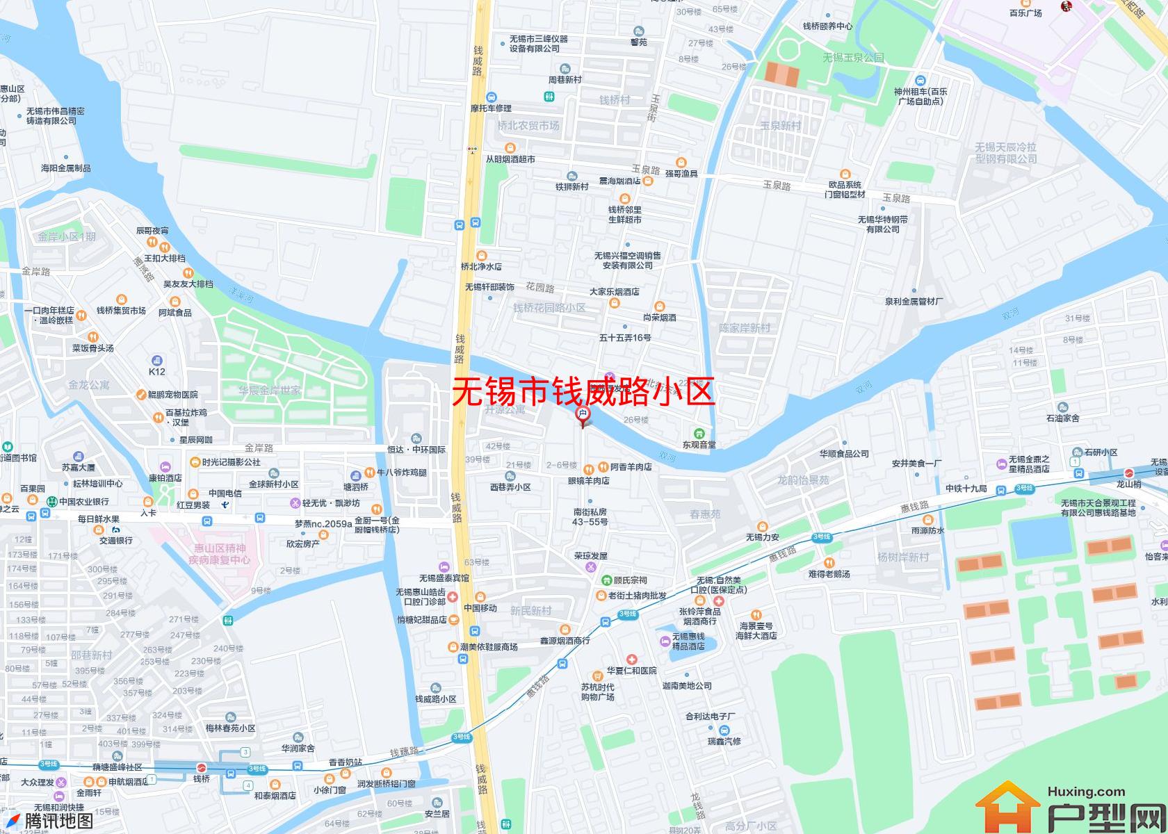 钱威路小区小区 - 户型网