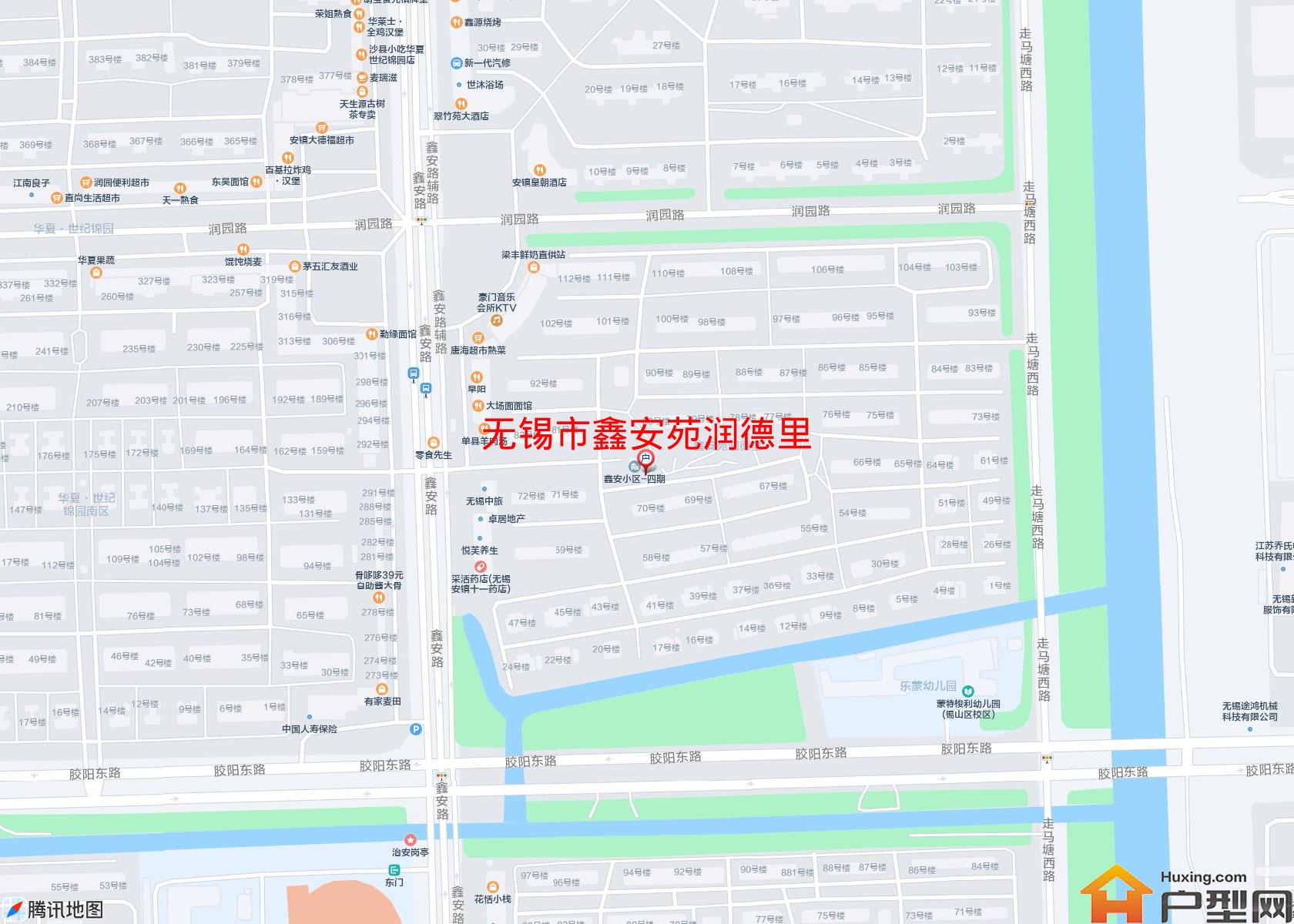 鑫安苑润德里小区 - 户型网