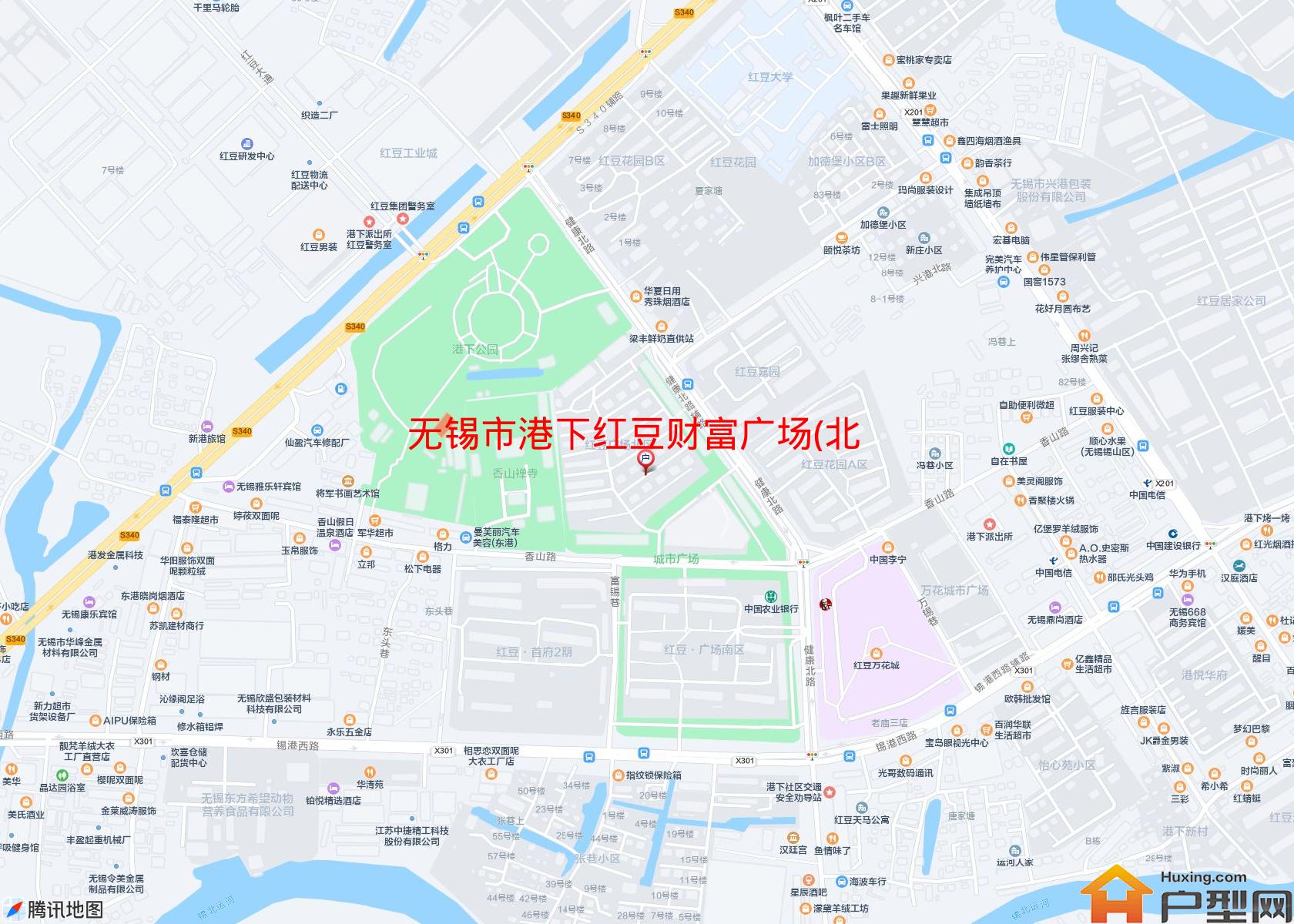 港下红豆财富广场(北区)小区 - 户型网