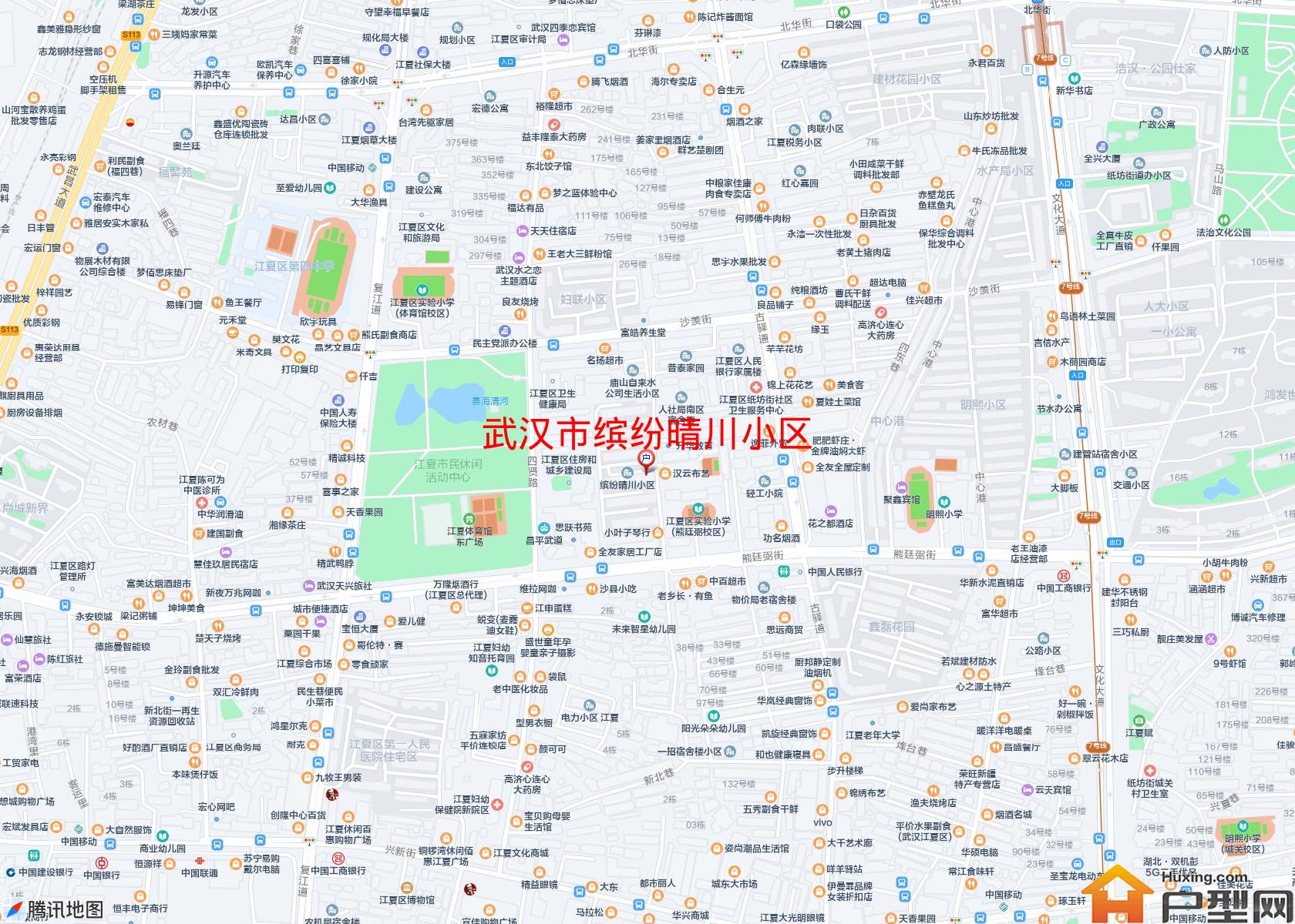 缤纷晴川小区小区 - 户型网